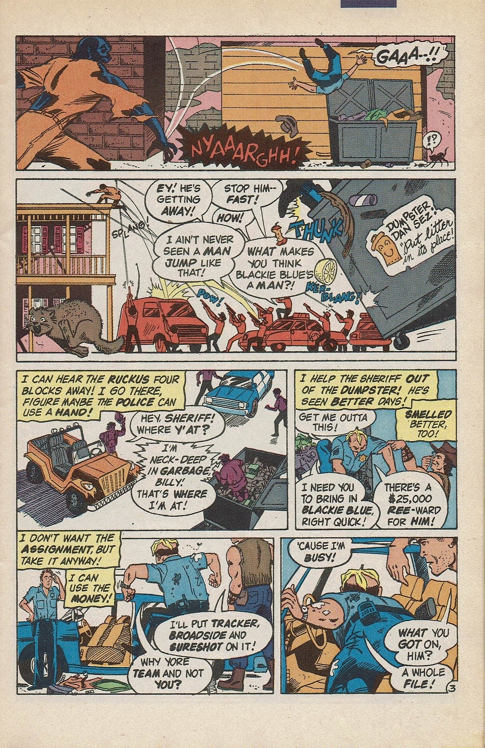 Read online The Adventures of Bayou Billy comic -  Issue #3 - 5