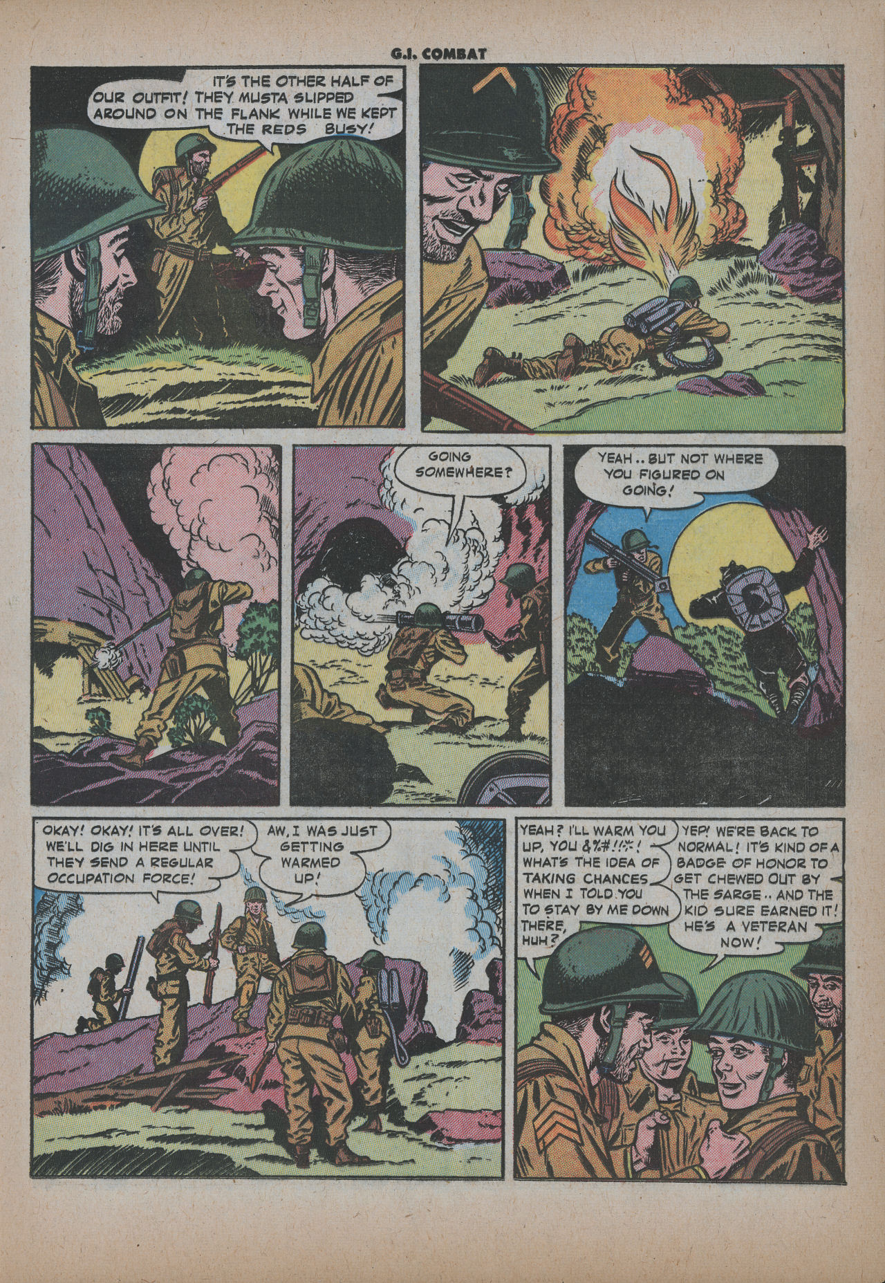 Read online G.I. Combat (1952) comic -  Issue #35 - 17