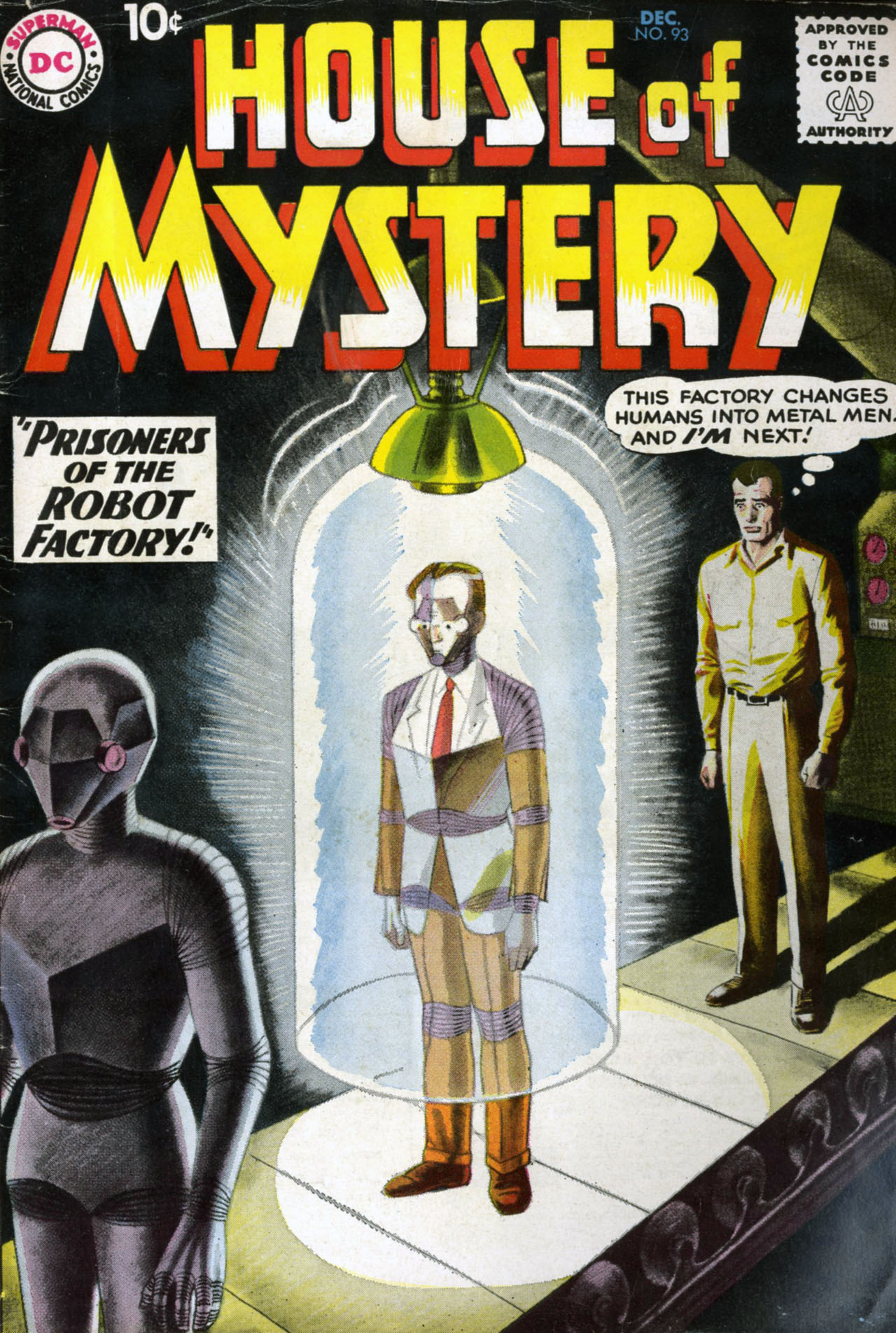 Read online House of Mystery (1951) comic -  Issue #93 - 1