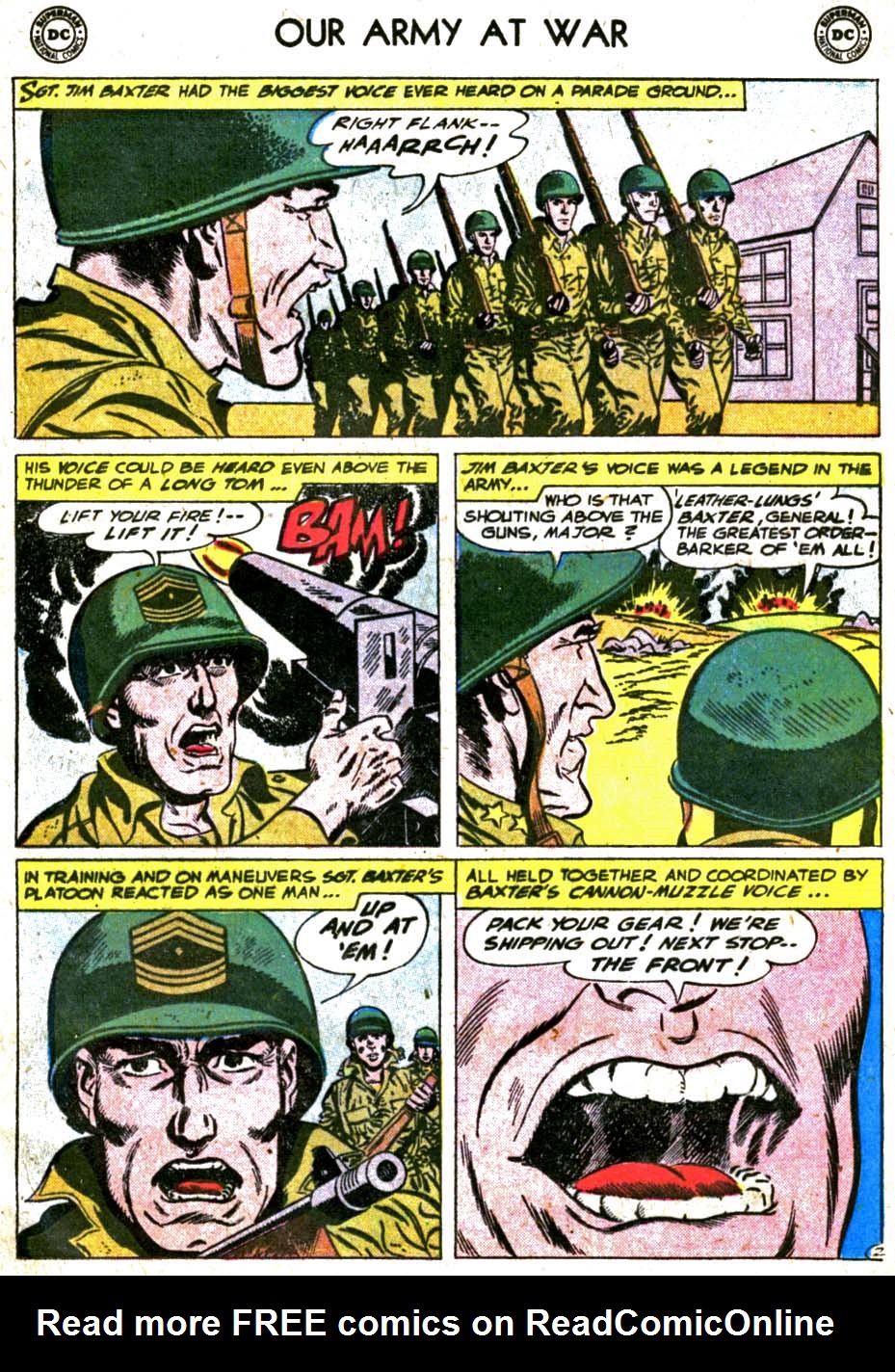 Read online Our Army at War (1952) comic -  Issue #59 - 13