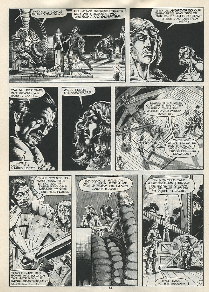 Read online The Savage Sword Of Conan comic -  Issue #177 - 46