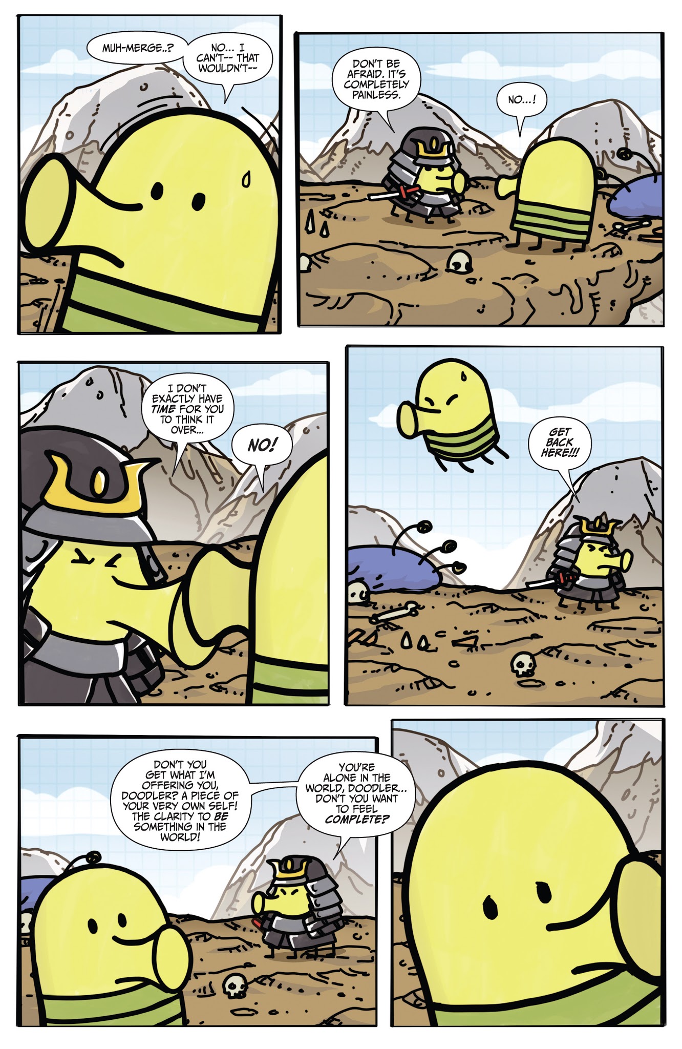 Read online Doodle Jump Comics comic -  Issue #5 - 16