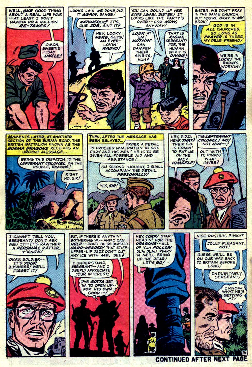 Read online Sgt. Fury comic -  Issue #23 - 22
