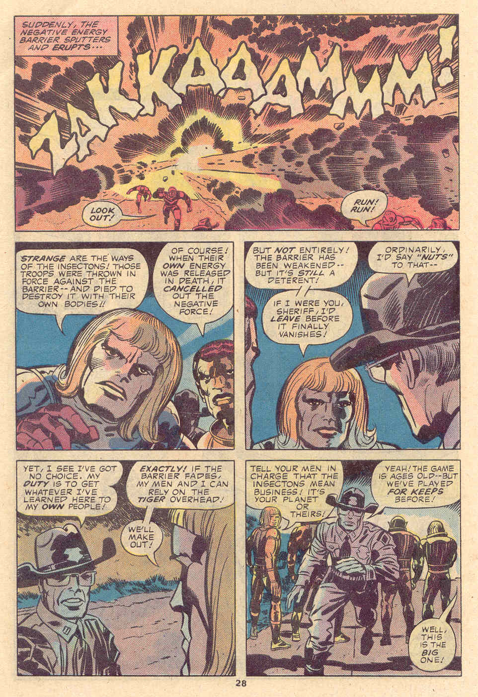 Read online Captain Victory and the Galactic Rangers (1981) comic -  Issue #2 - 28