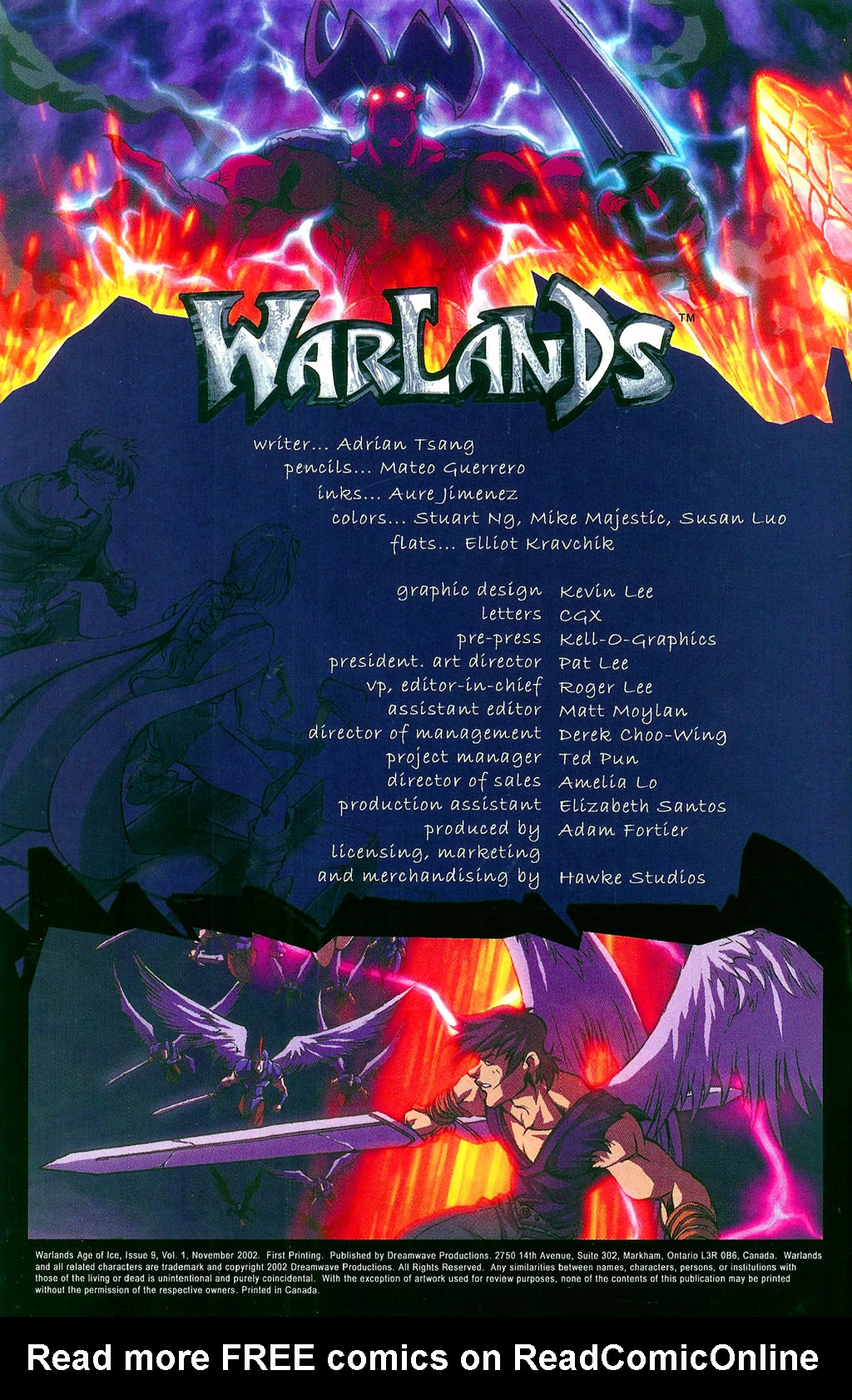 Read online Warlands: The Age of Ice comic -  Issue #9 - 2