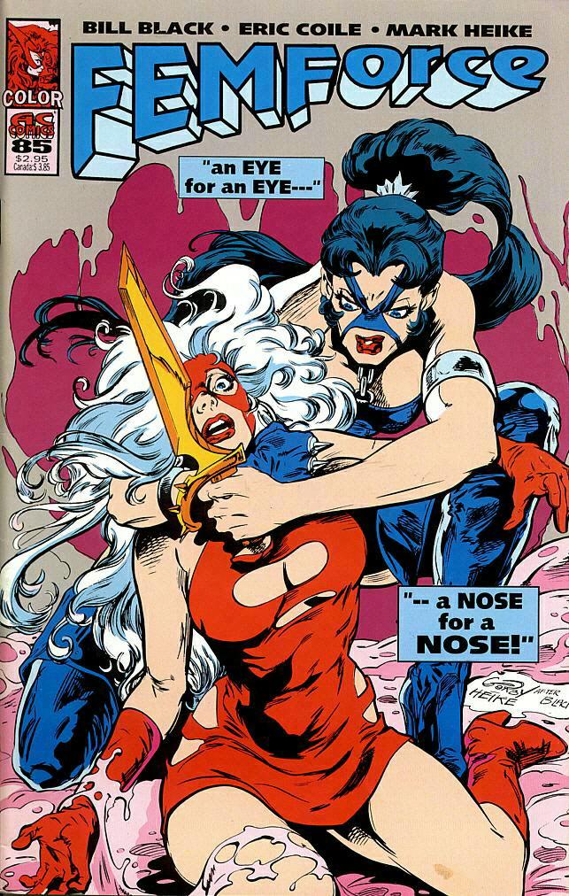 Read online Femforce comic -  Issue #85 - 1