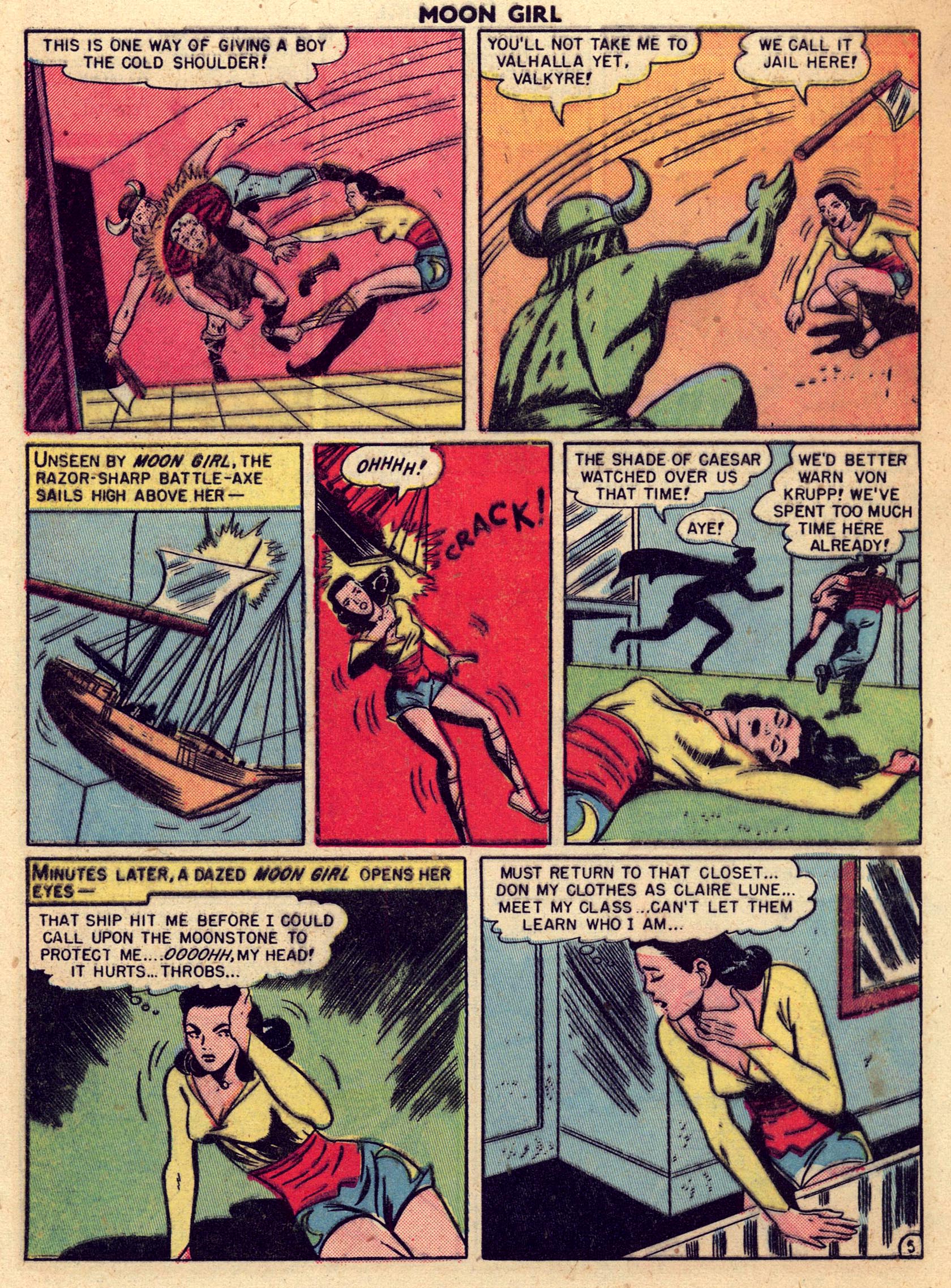 Read online Moon Girl (1947) comic -  Issue #6 - 29