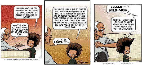 Read online The Boondocks Collection comic -  Issue # Year 1999 - 112