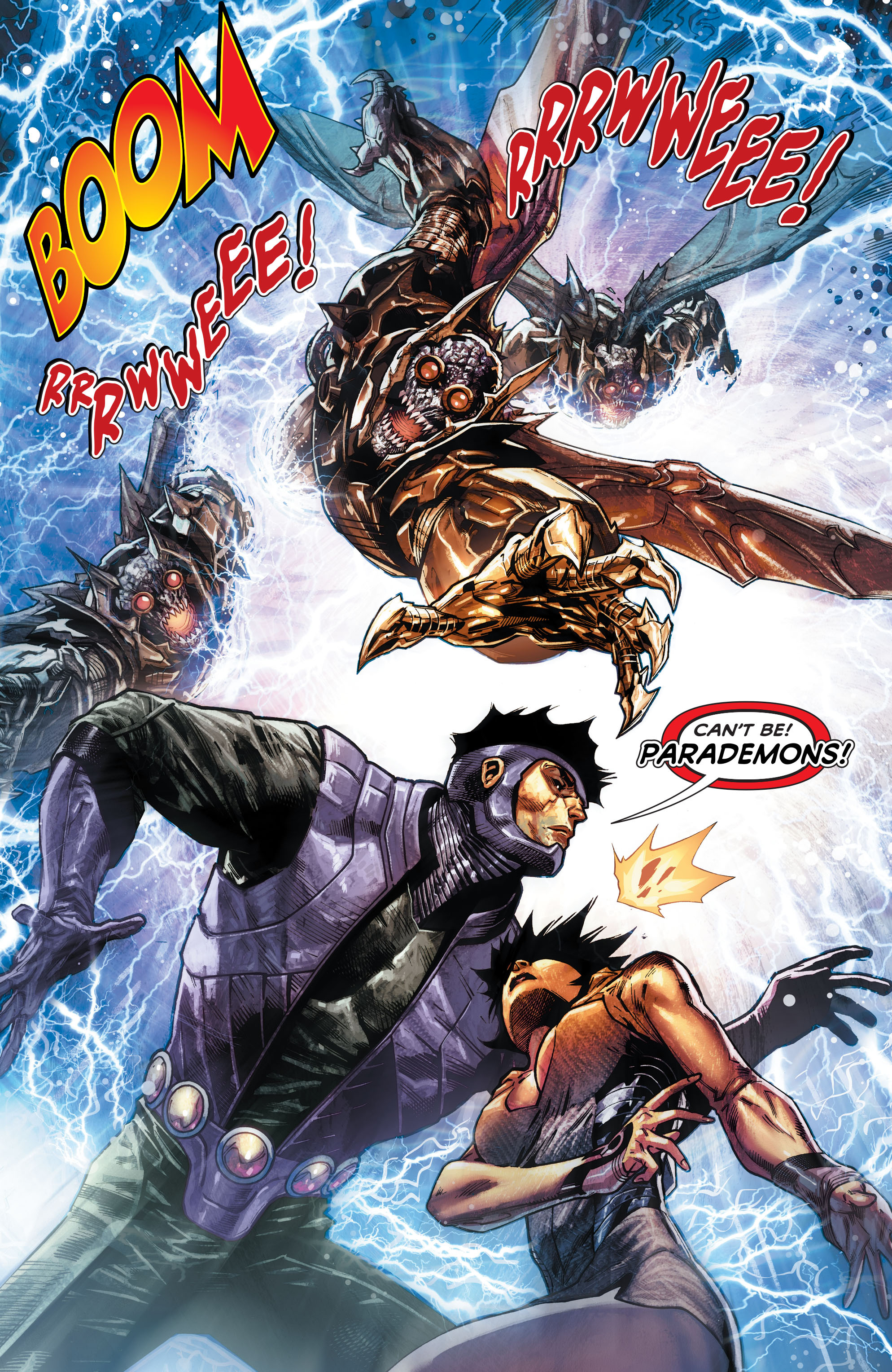 Read online Infinity Man and the Forever People: Futures End comic -  Issue # Full - 7