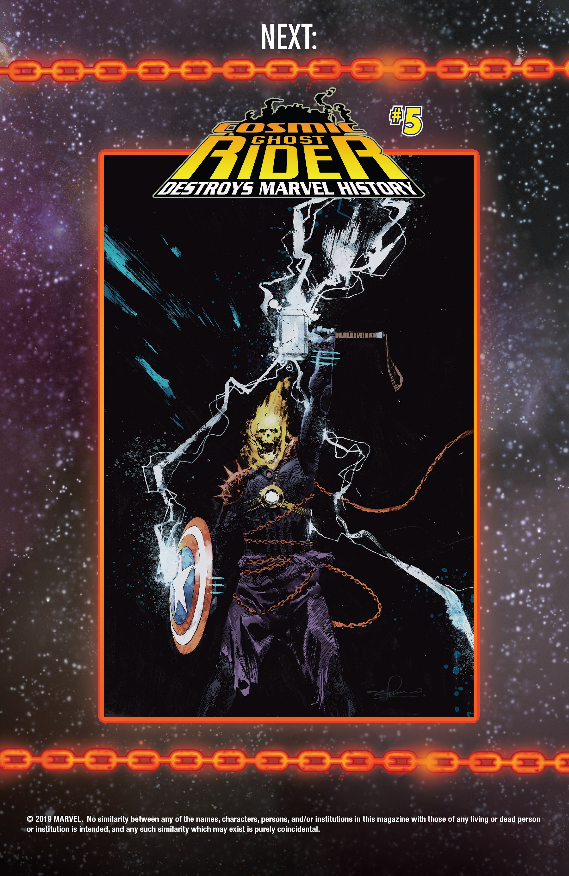 Read online Cosmic Ghost Rider Destroys Marvel History comic -  Issue #4 - 23