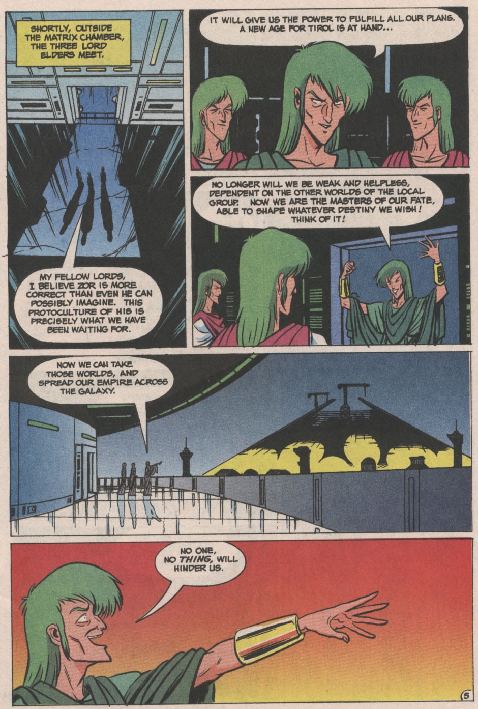 Read online Robotech Genesis: The Legend of Zor comic -  Issue #4 - 6