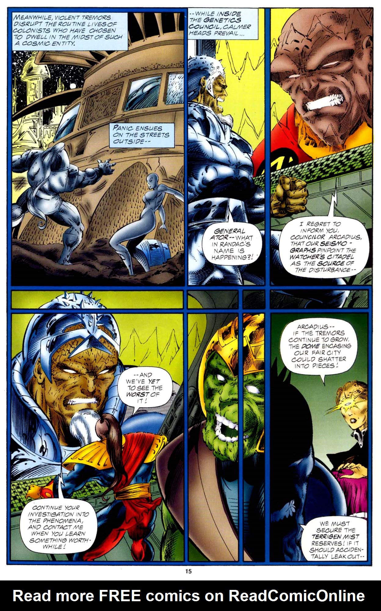 Read online Fantastic Four: Atlantis Rising comic -  Issue #1 - 15