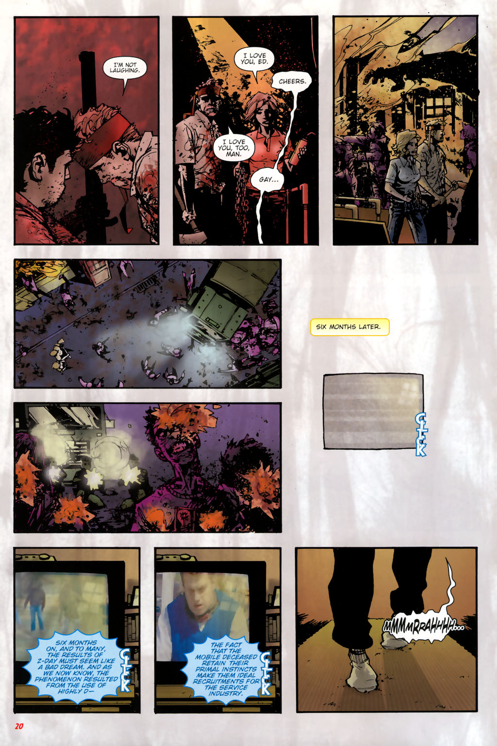 Read online Shaun of the Dead (2005) comic -  Issue #4 - 22