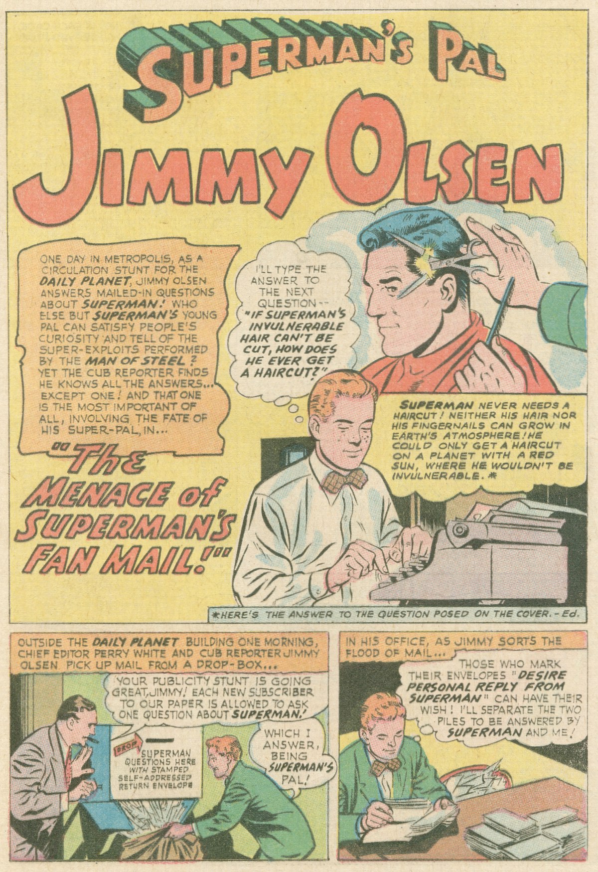 Read online Superman's Pal Jimmy Olsen comic -  Issue #110 - 21