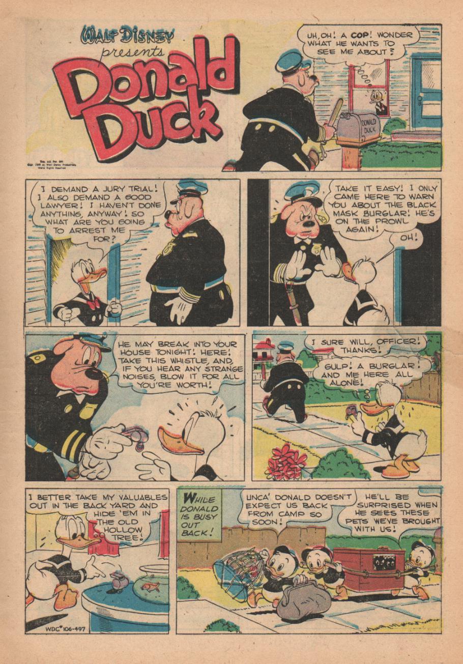 Walt Disney's Comics and Stories issue 106 - Page 3