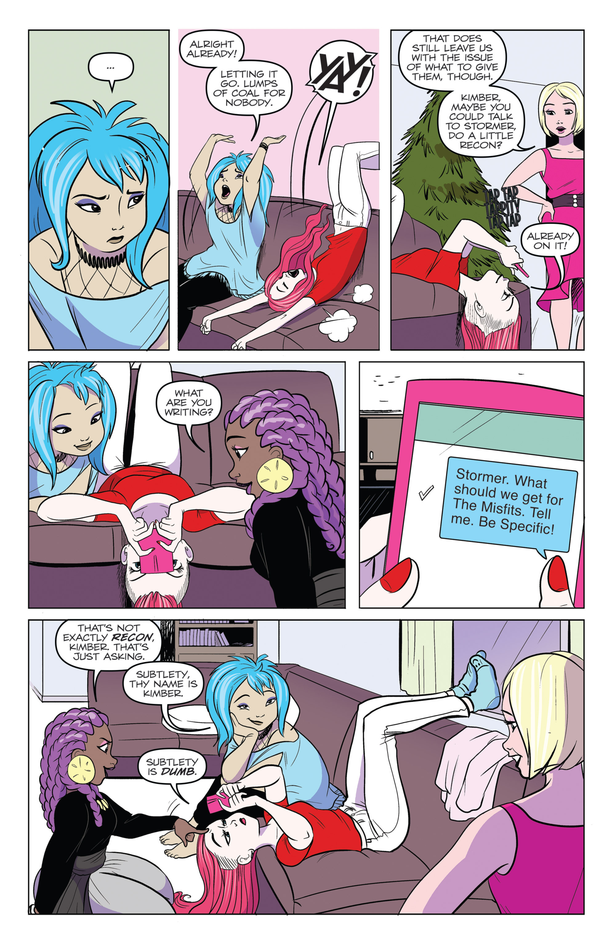 Read online Jem and The Holograms comic -  Issue # _Special - Holiday Special - 14