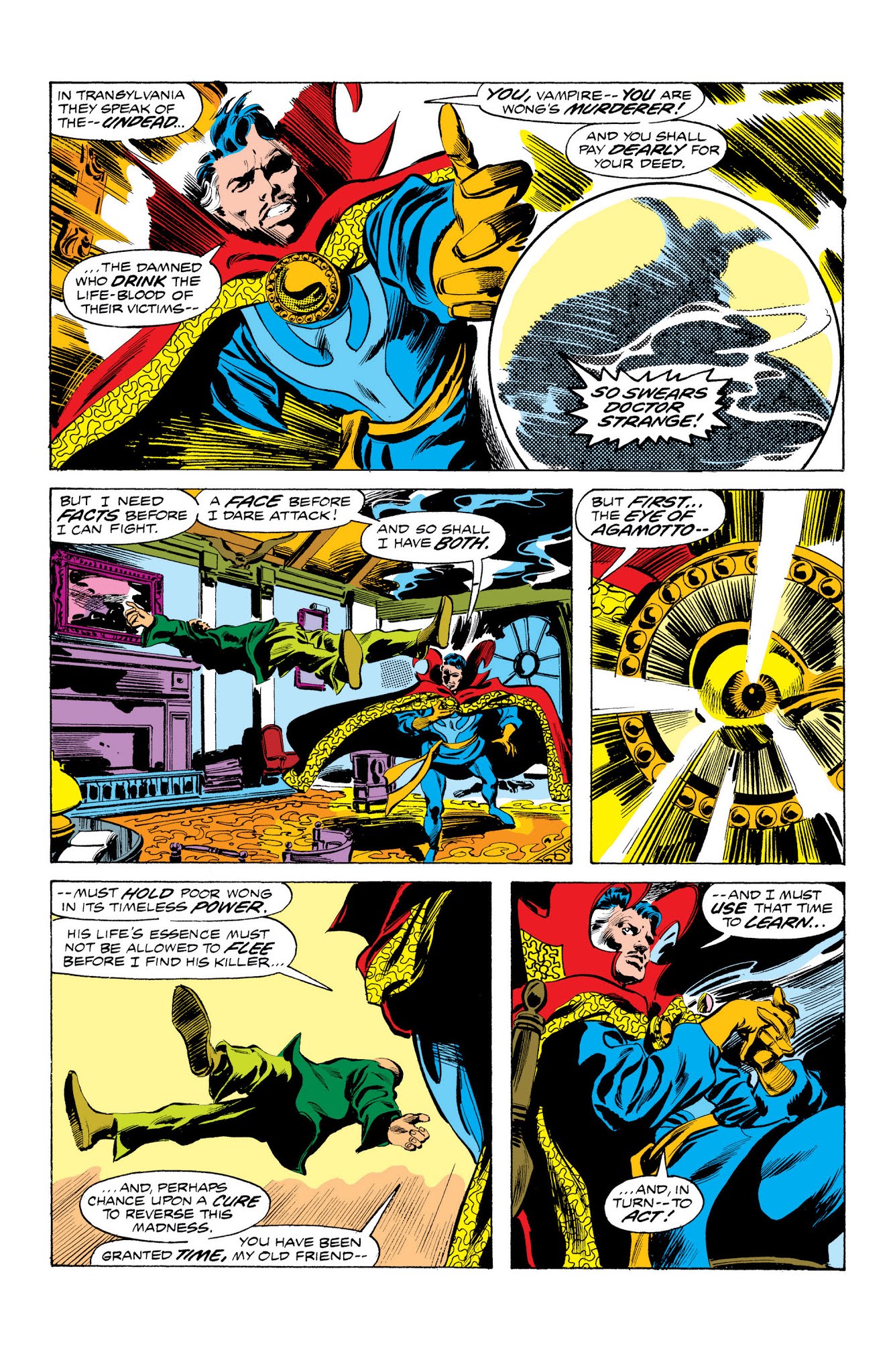 Read online Marvel Masterworks: Doctor Strange comic -  Issue # TPB 6 (Part 1) - 84