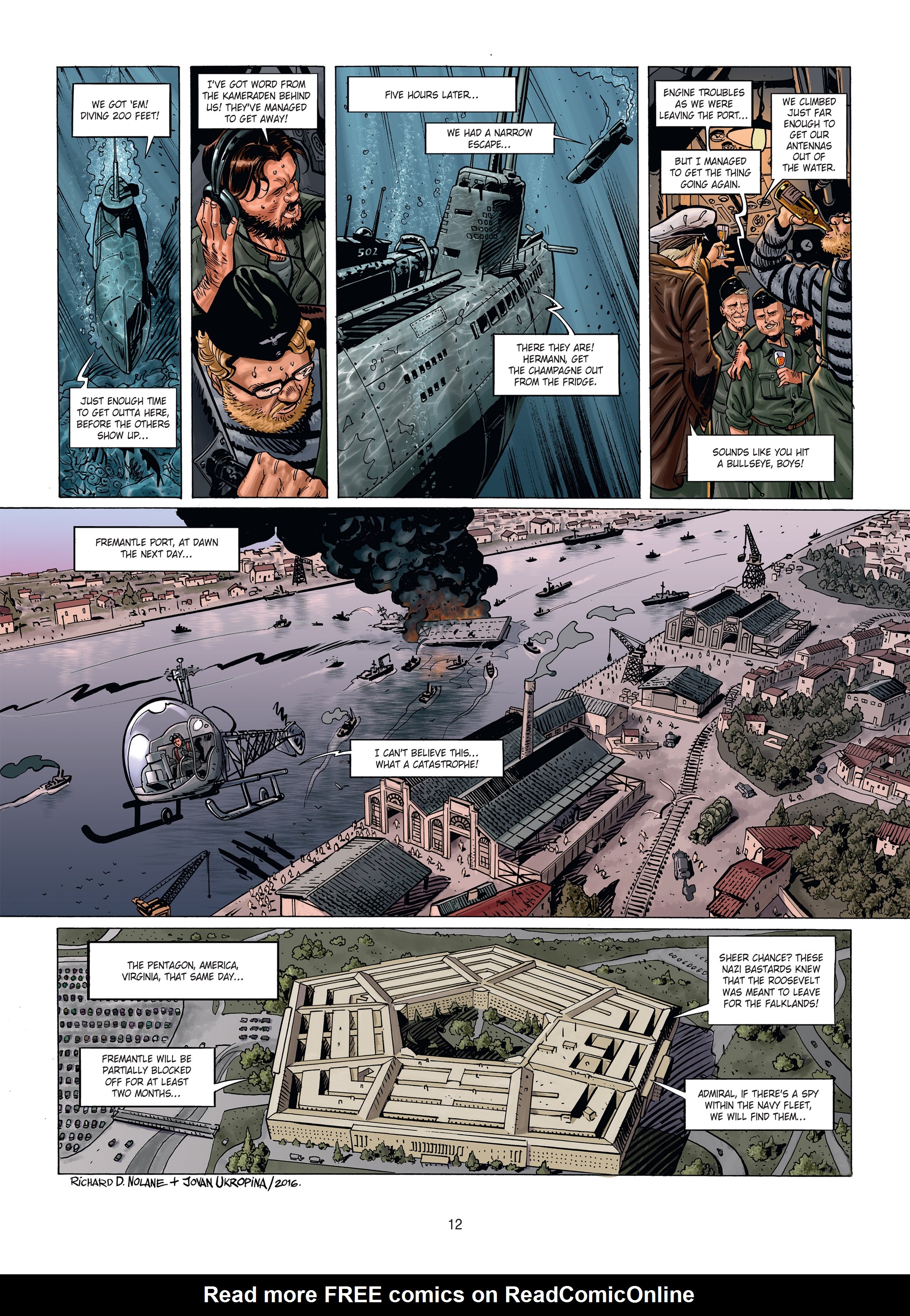 Read online Wunderwaffen comic -  Issue #10 - 12