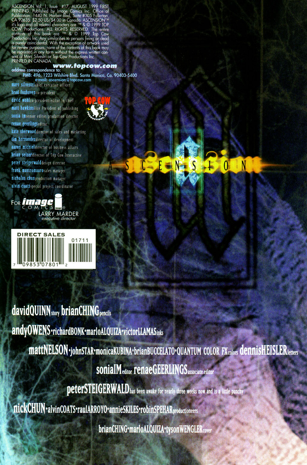 Read online Ascension comic -  Issue #17 - 2