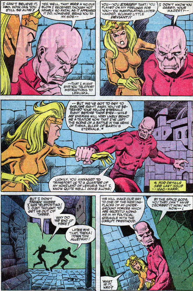 Read online Eternals (1985) comic -  Issue #7 - 3