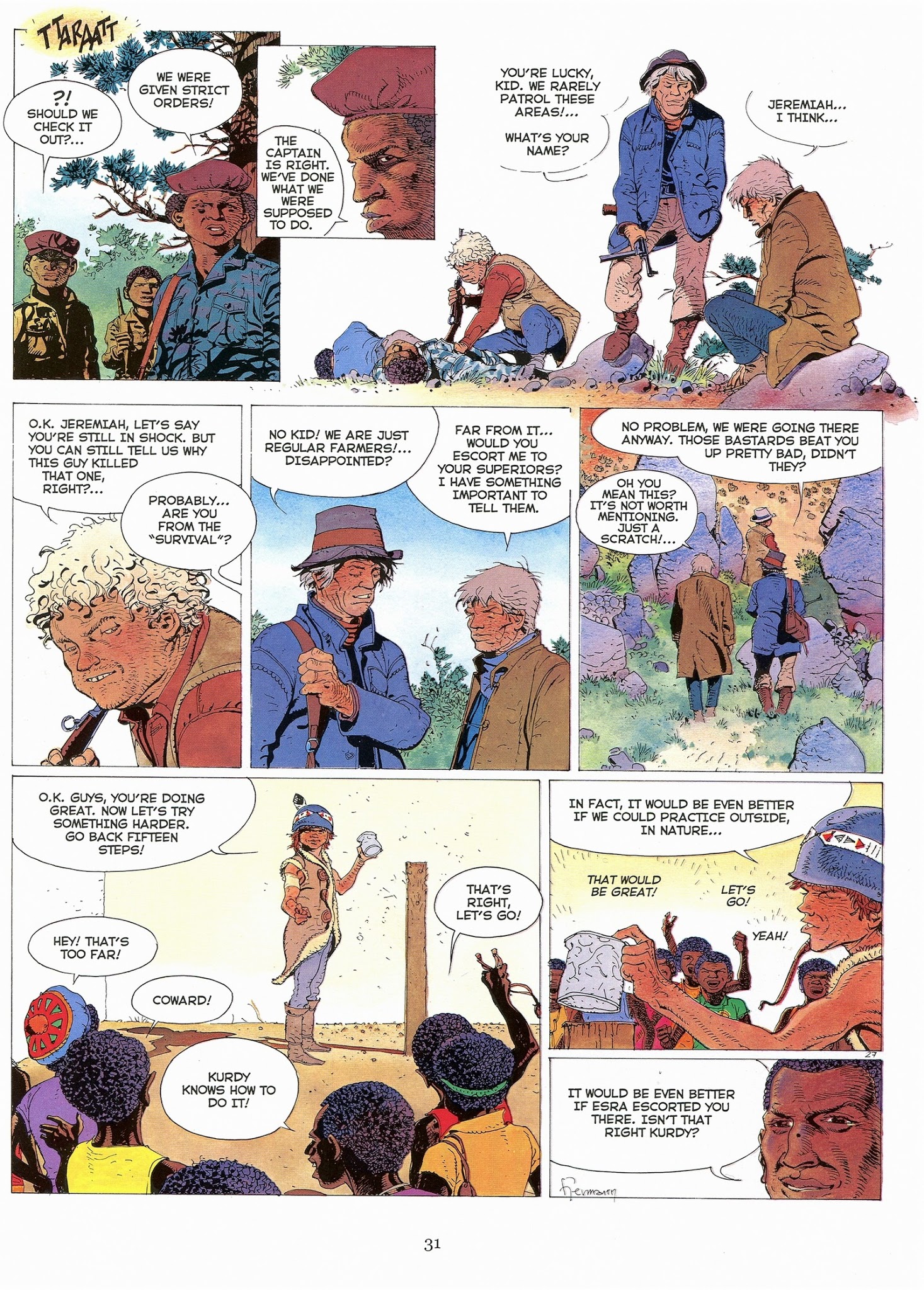 Read online Jeremiah by Hermann comic -  Issue # TPB 3 - 32