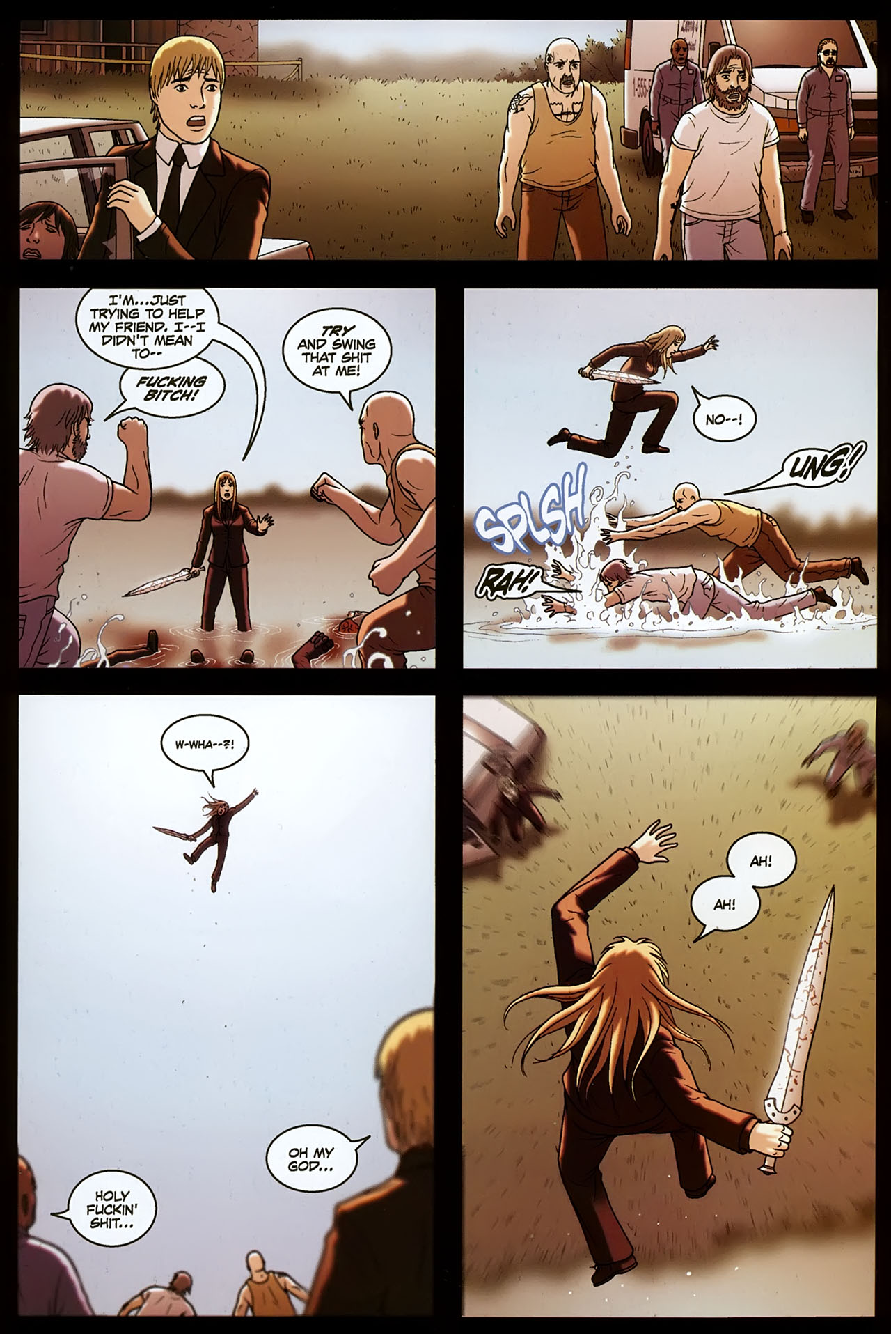 Read online The Sword comic -  Issue #3 - 17