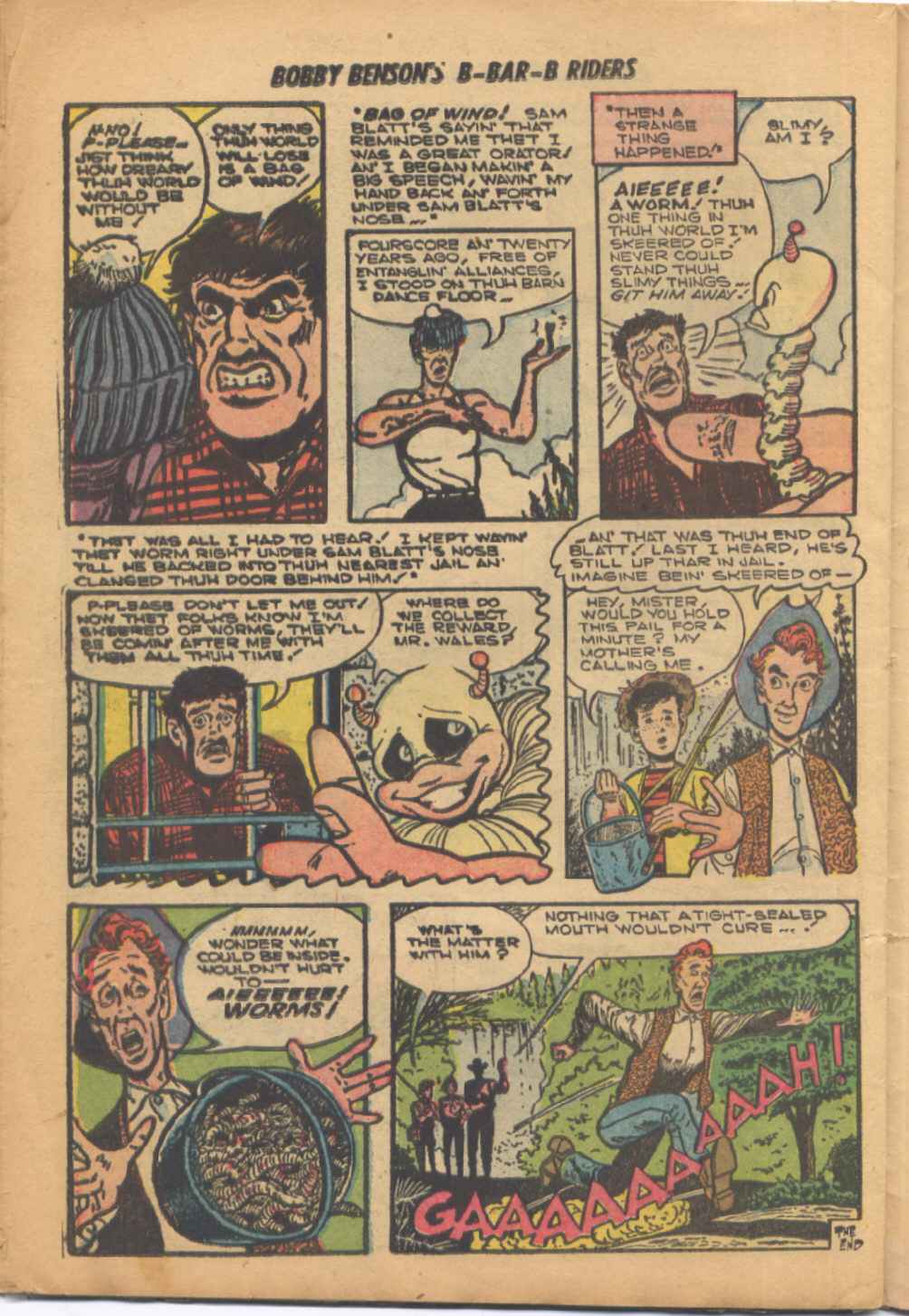 Read online Bobby Benson's B-Bar-B Riders comic -  Issue #20 - 26