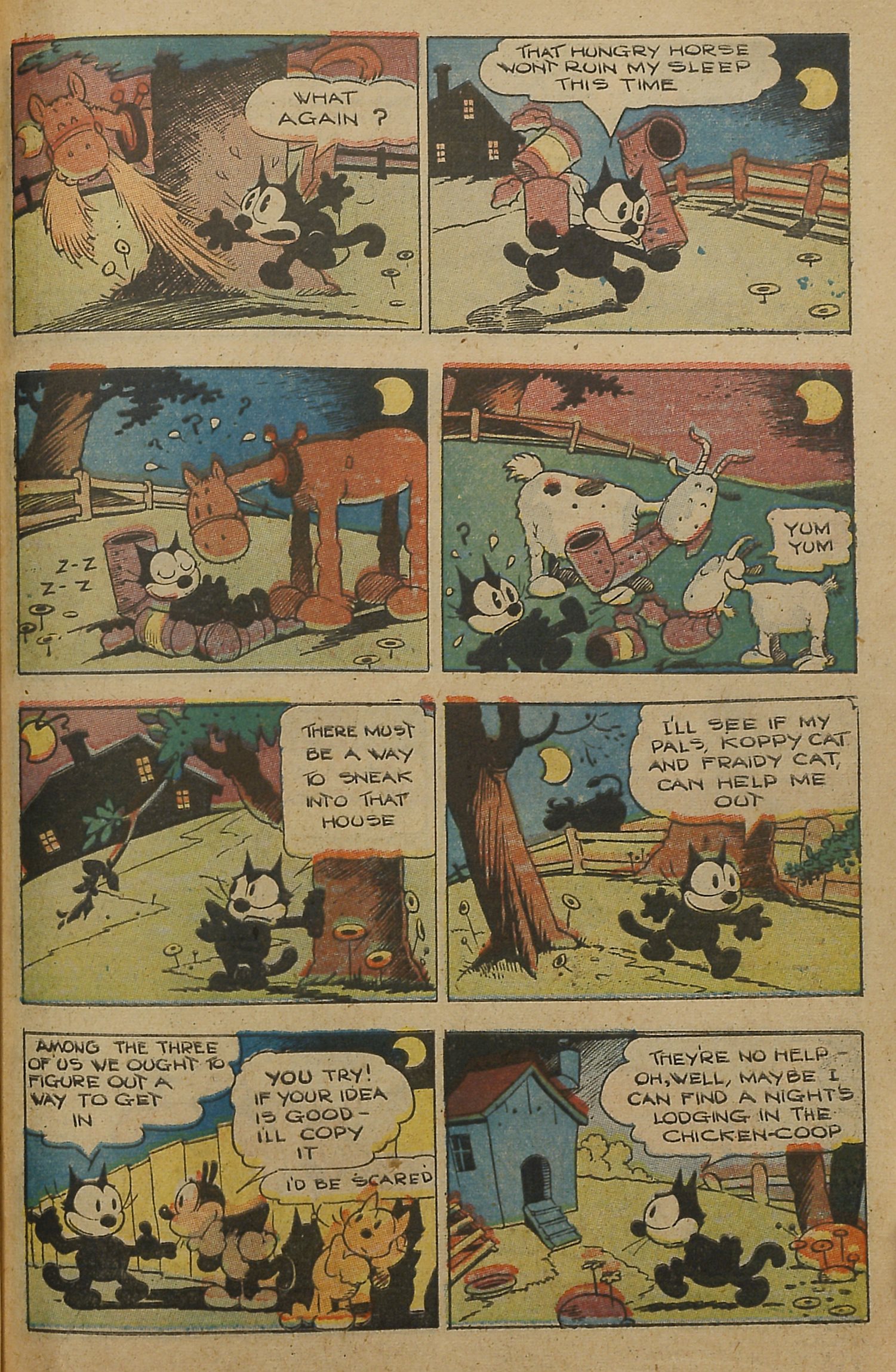 Read online Felix the Cat (1951) comic -  Issue #37 - 44