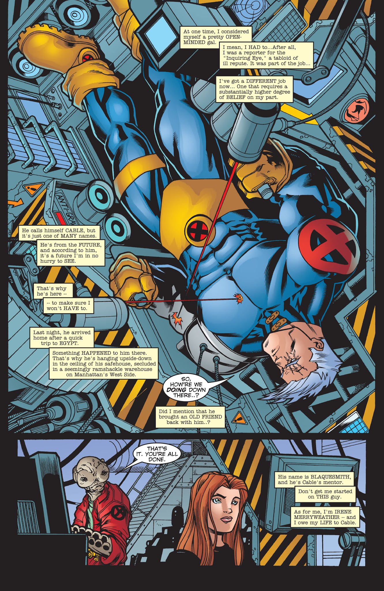 Read online Cable: The Hellfire Hunt comic -  Issue # TPB - 403