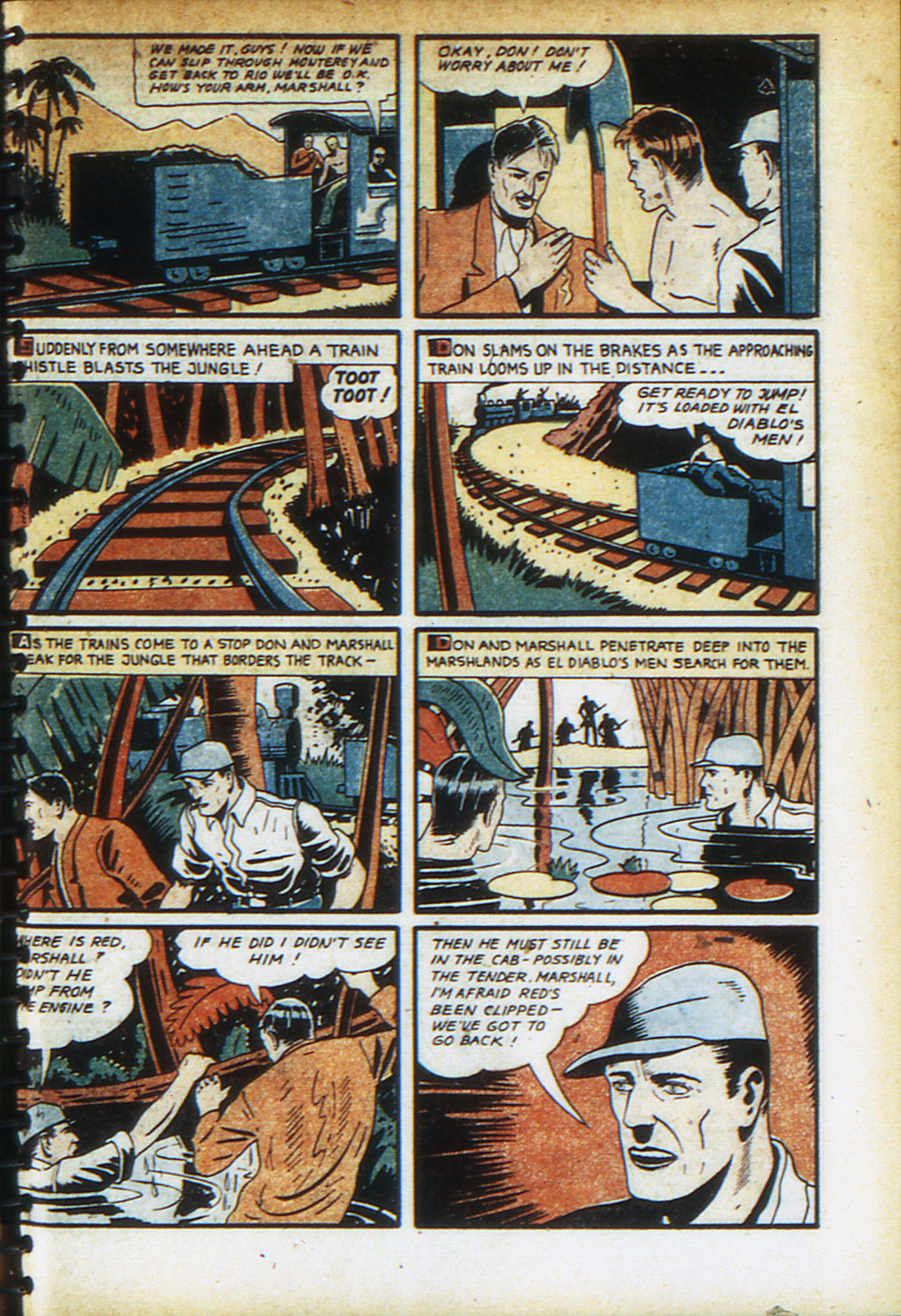 Read online Adventure Comics (1938) comic -  Issue #33 - 8