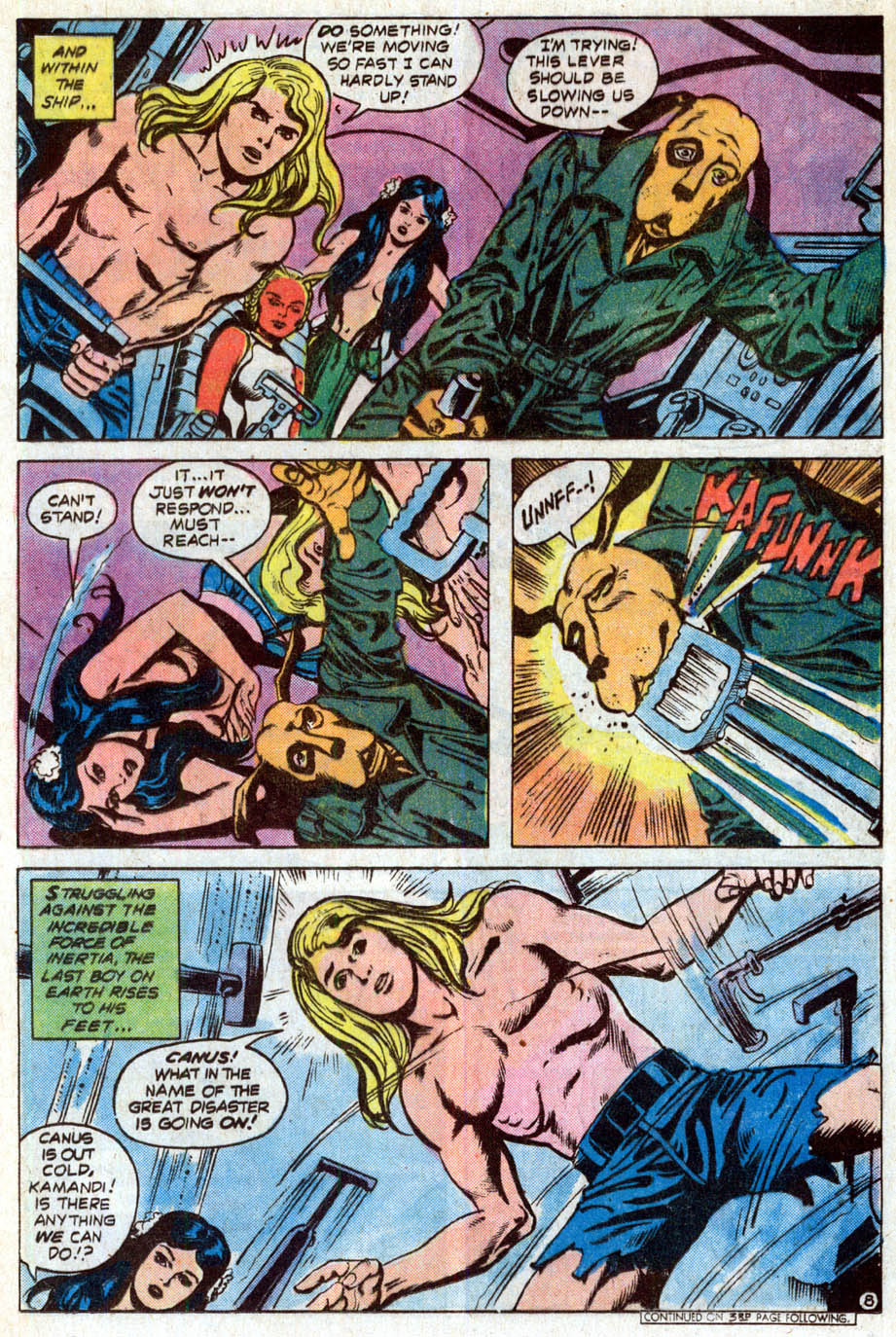 Read online Kamandi, The Last Boy On Earth comic -  Issue #56 - 9
