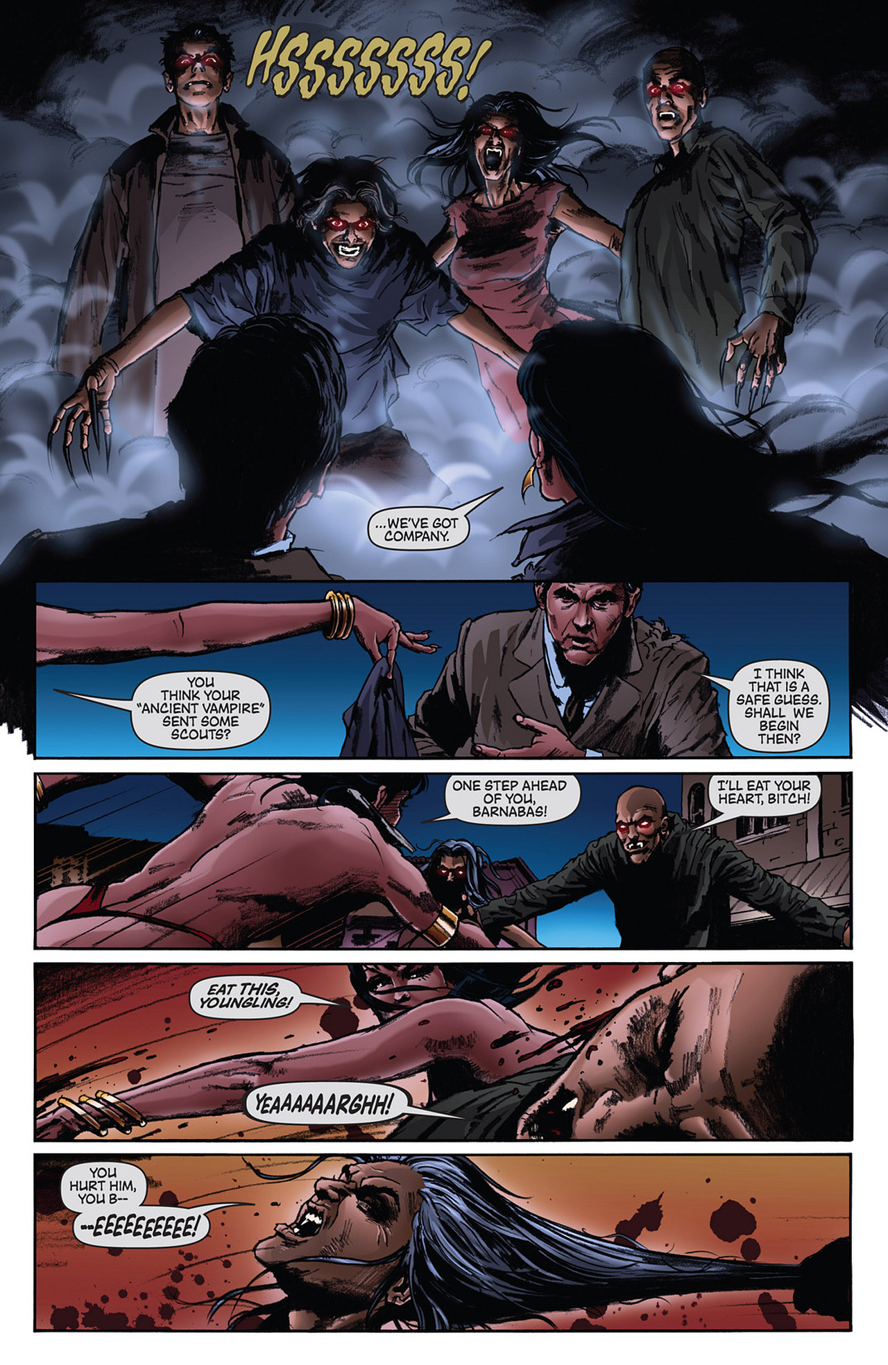 Read online Dark Shadows/Vampirella comic -  Issue #2 - 20