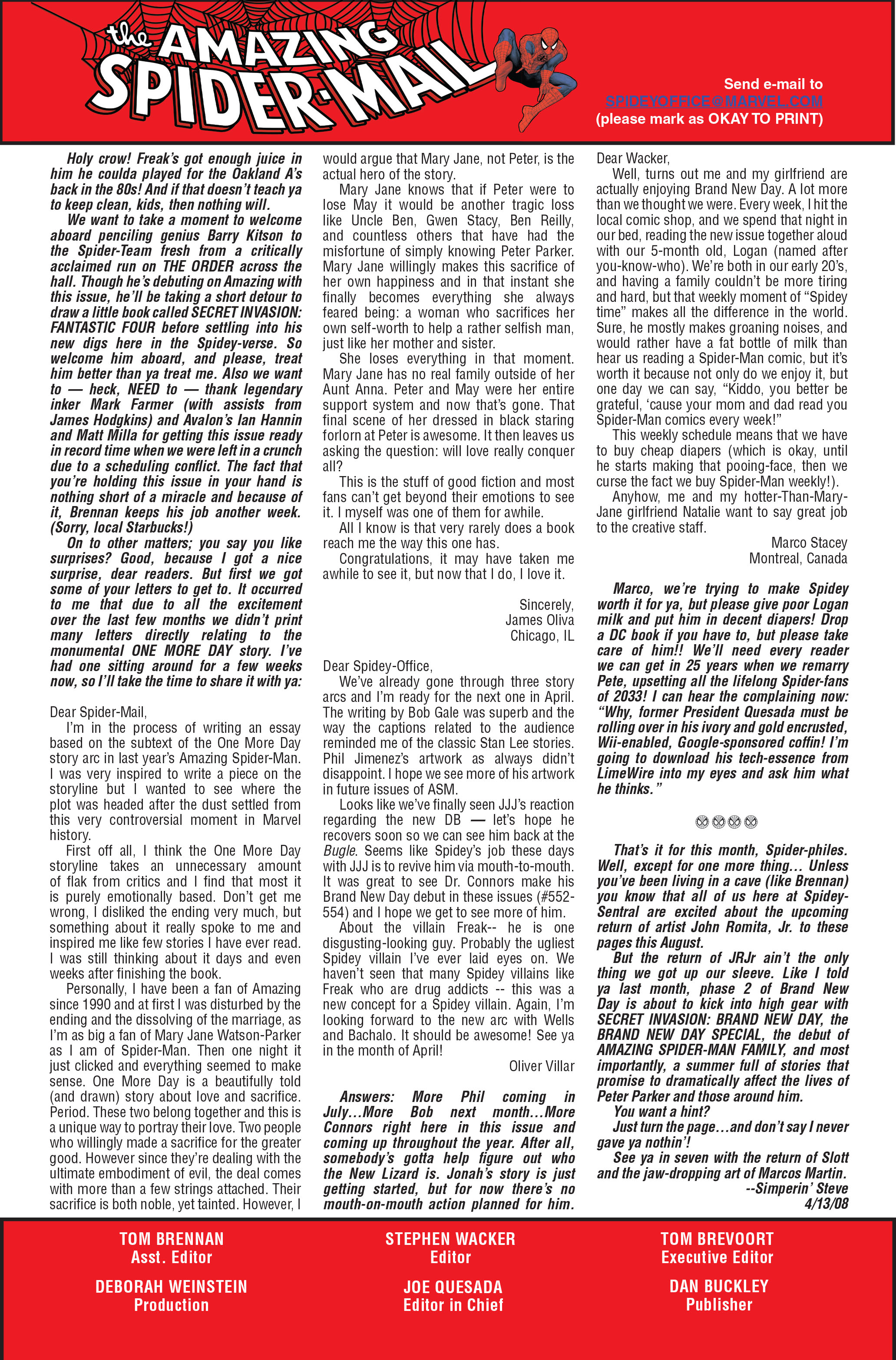 Read online The Amazing Spider-Man (1963) comic -  Issue #558 - 25