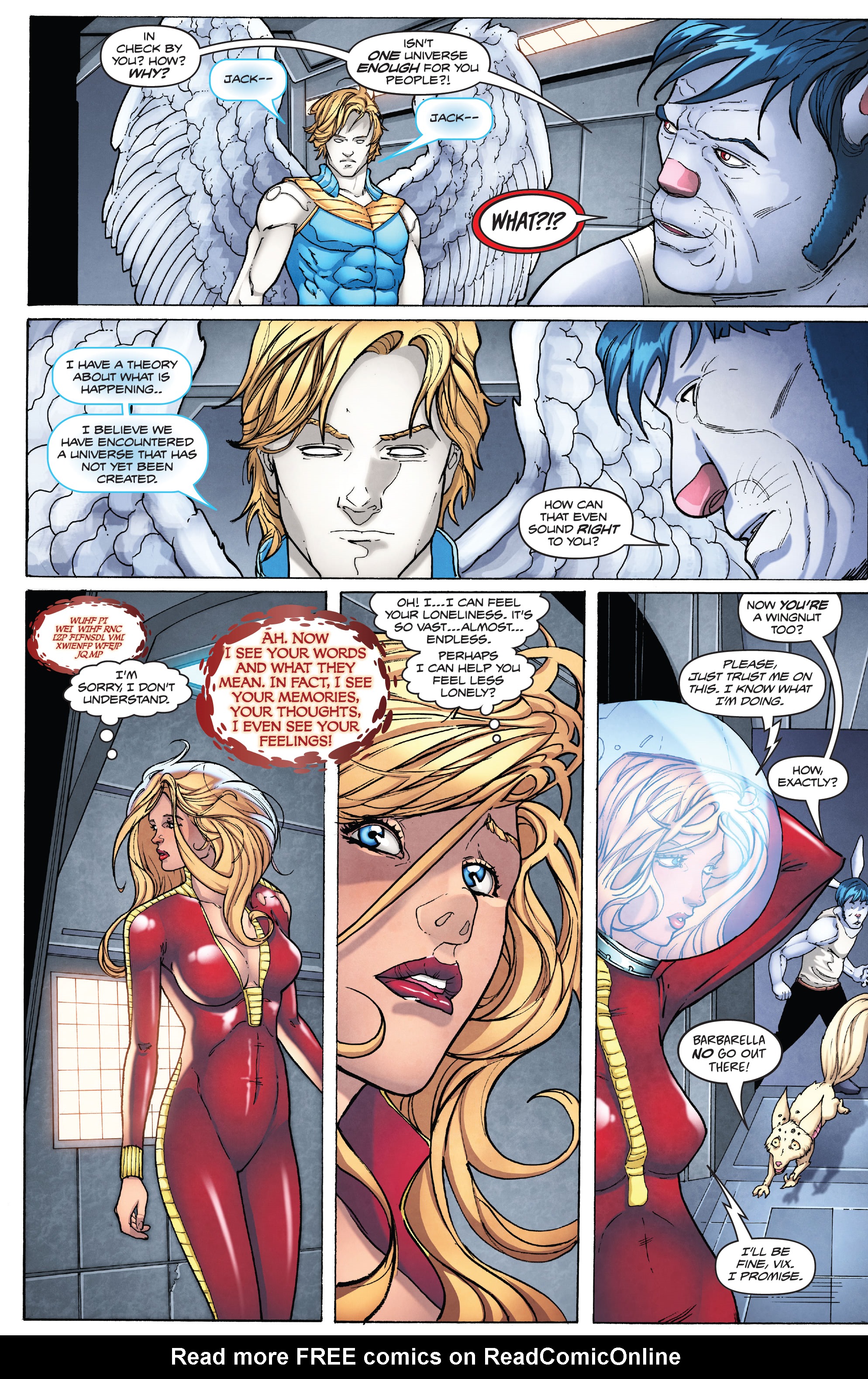 Read online Barbarella: The Center Cannot Hold comic -  Issue #4 - 17
