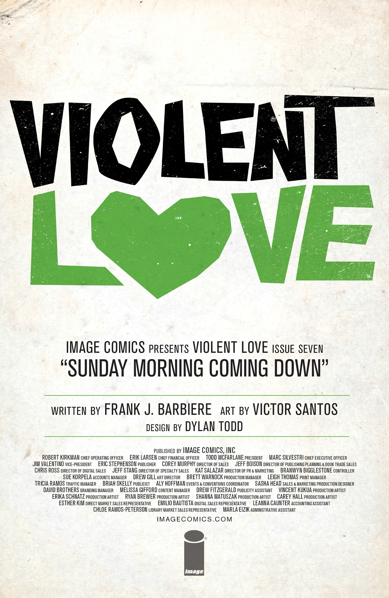 Read online Violent Love comic -  Issue #7 - 2