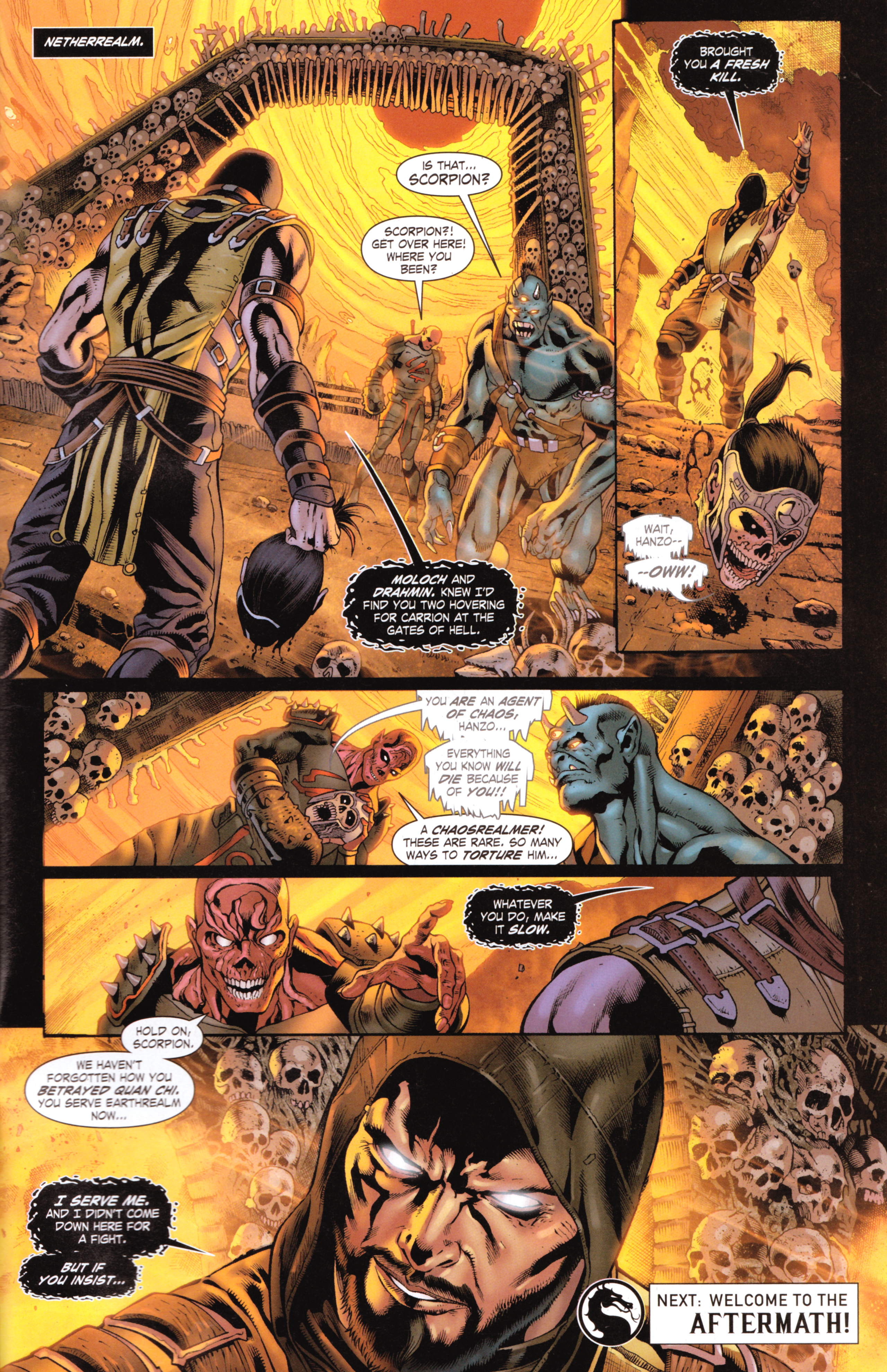 Read online Mortal Kombat X [II] comic -  Issue #11 - 37