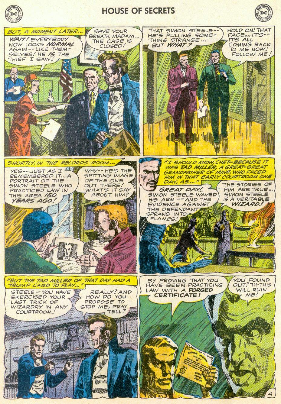 Read online House of Secrets (1956) comic -  Issue #46 - 17
