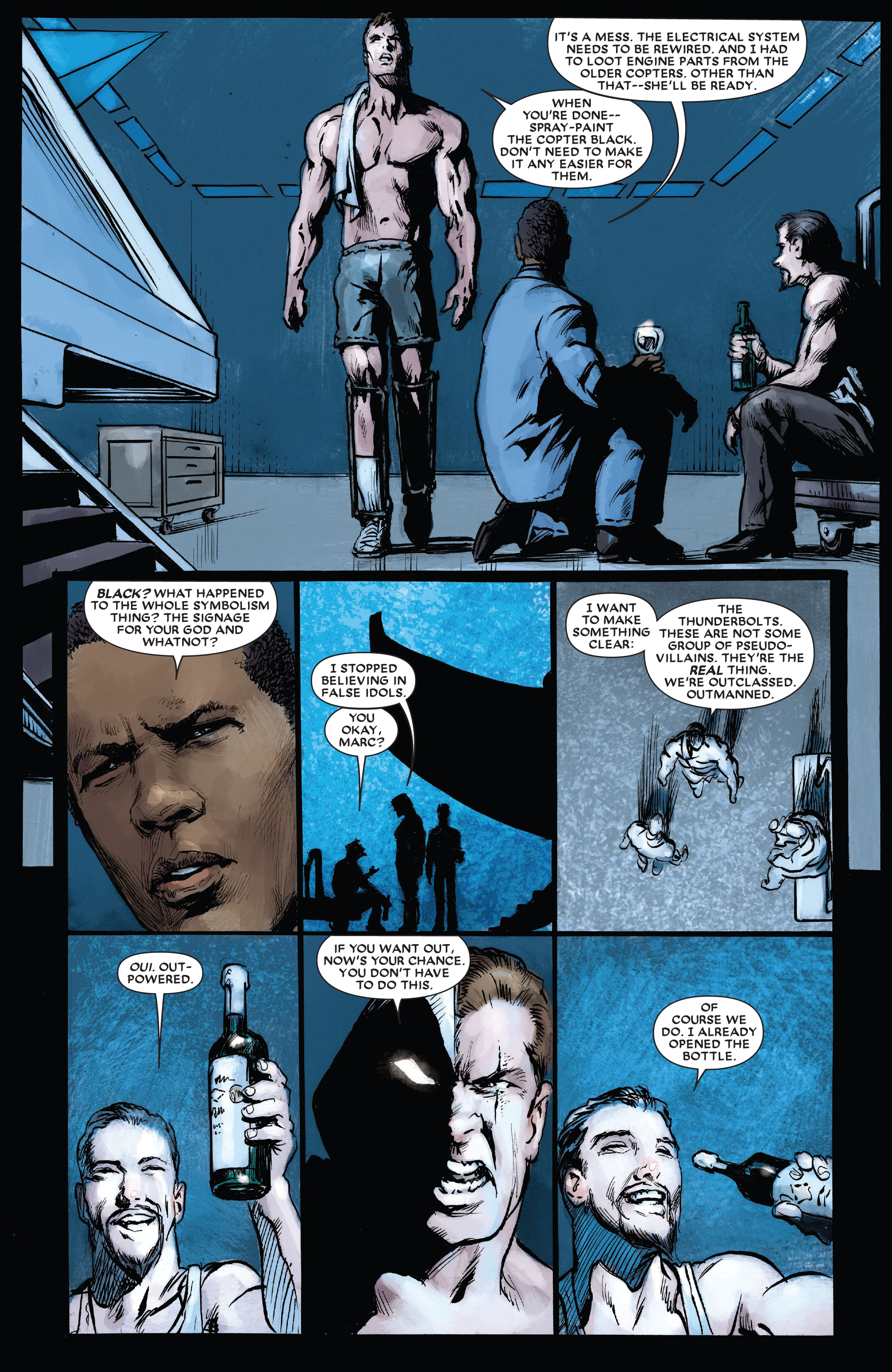 Read online Moon Knight by Huston, Benson & Hurwitz Omnibus comic -  Issue # TPB (Part 7) - 56