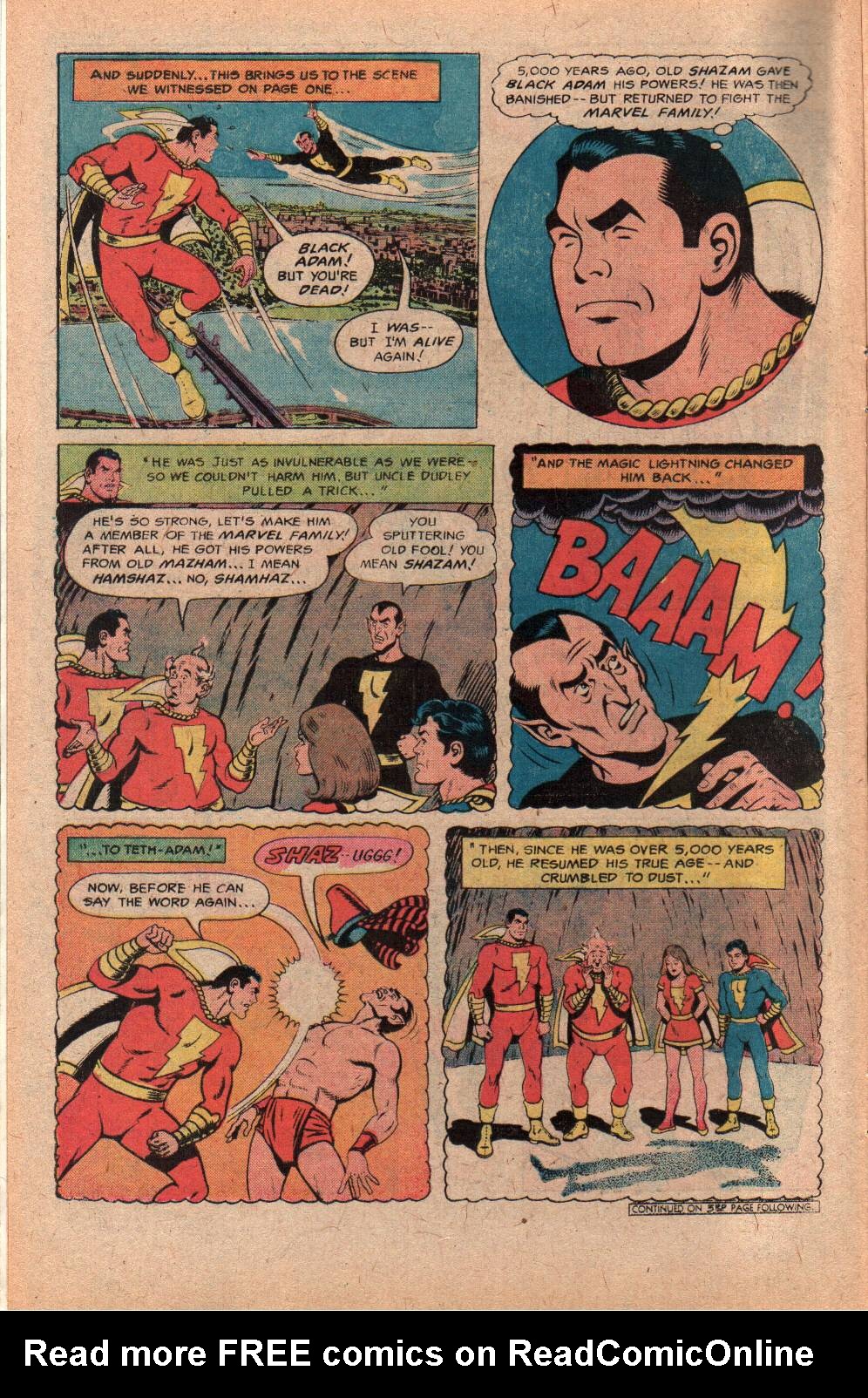 Read online Shazam! (1973) comic -  Issue #28 - 6