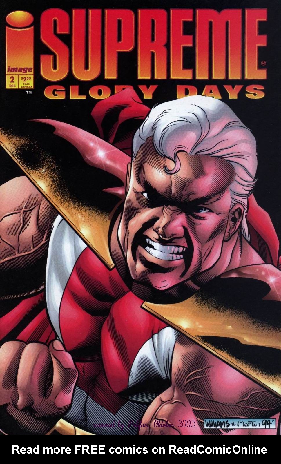 Read online Supreme: Glory Days comic -  Issue #2 - 1