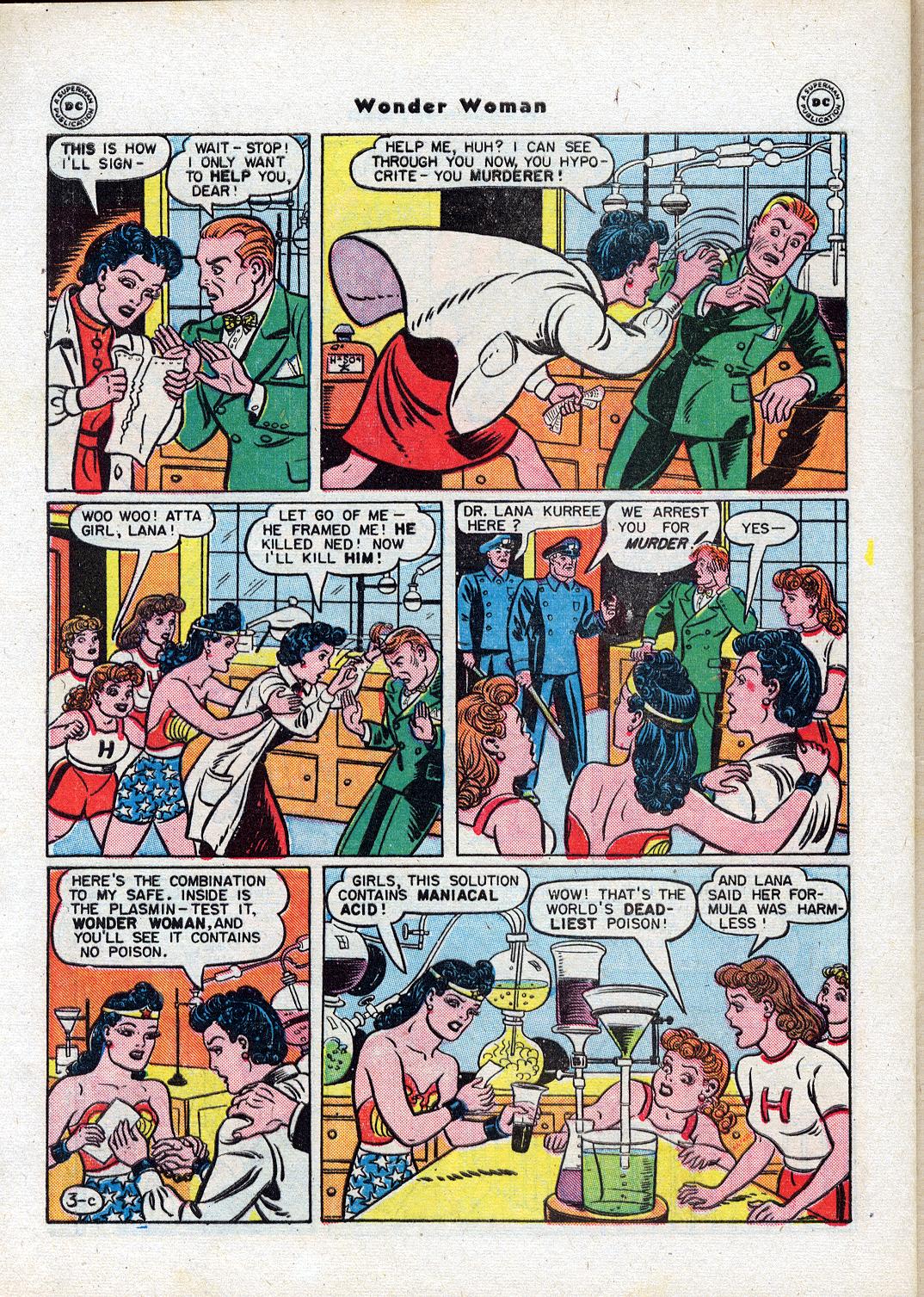 Read online Wonder Woman (1942) comic -  Issue #17 - 42