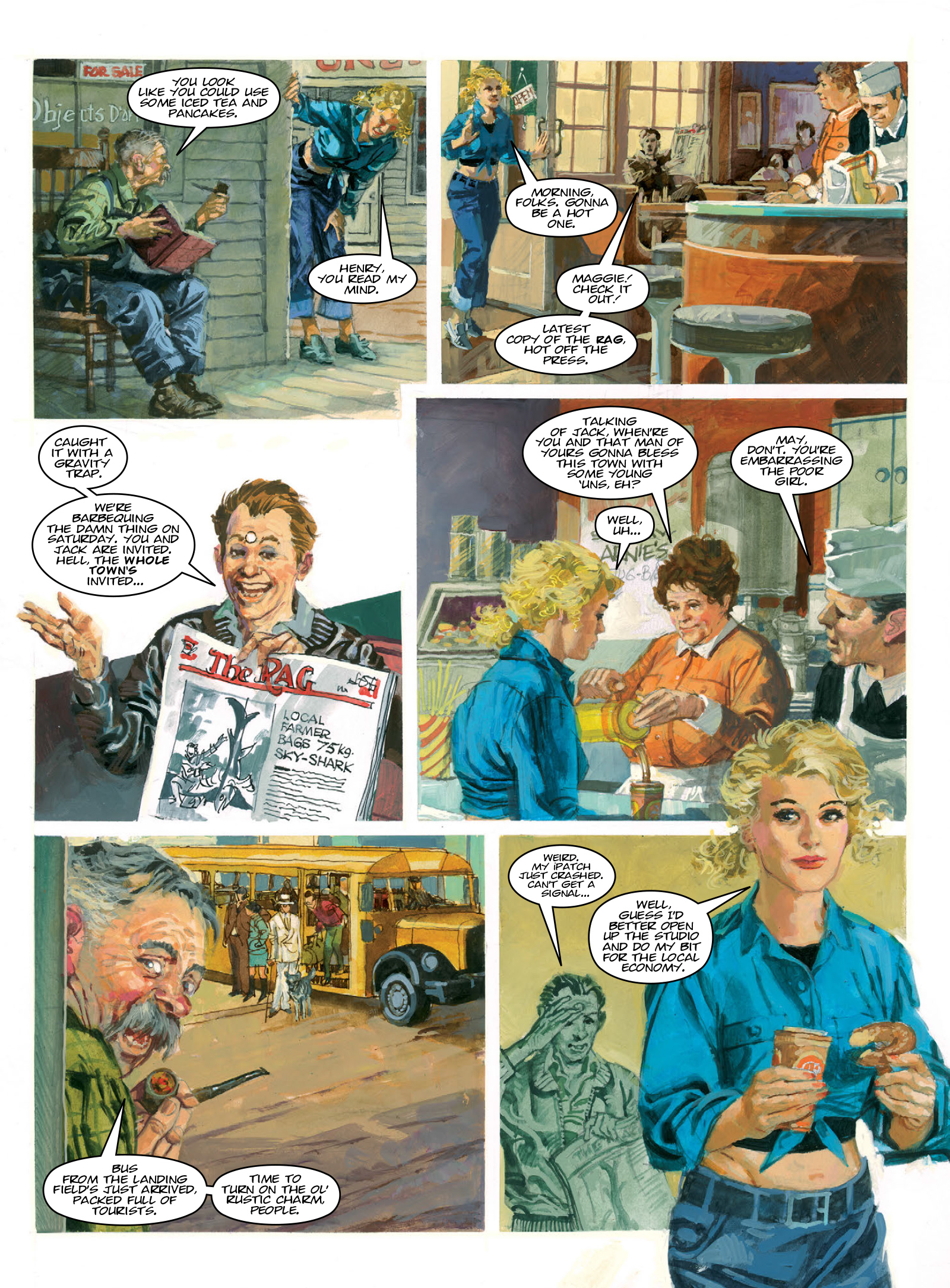 Read online Judge Dredd Megazine (Vol. 5) comic -  Issue #370 - 61
