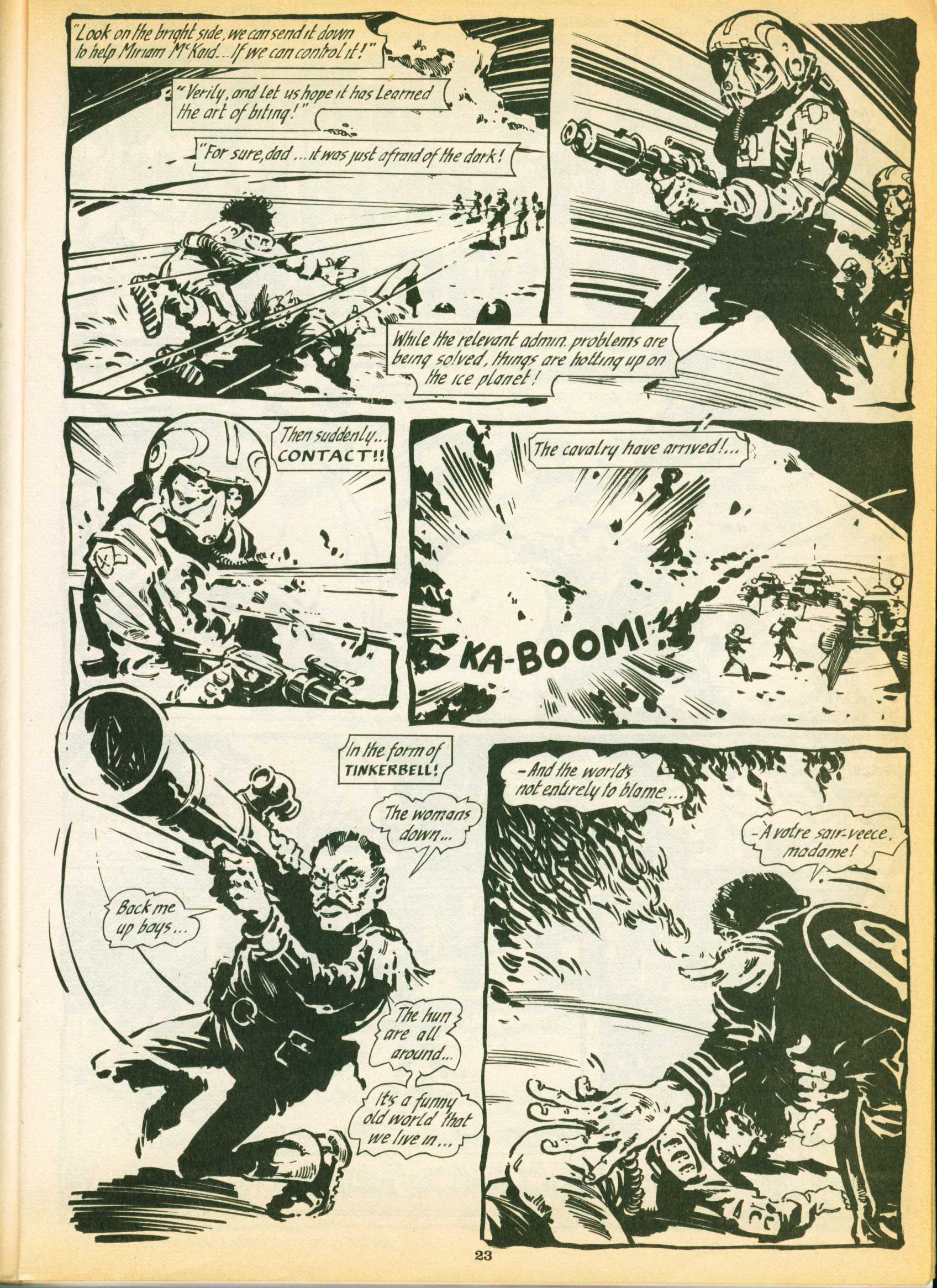 Read online Warrior comic -  Issue #7 - 23