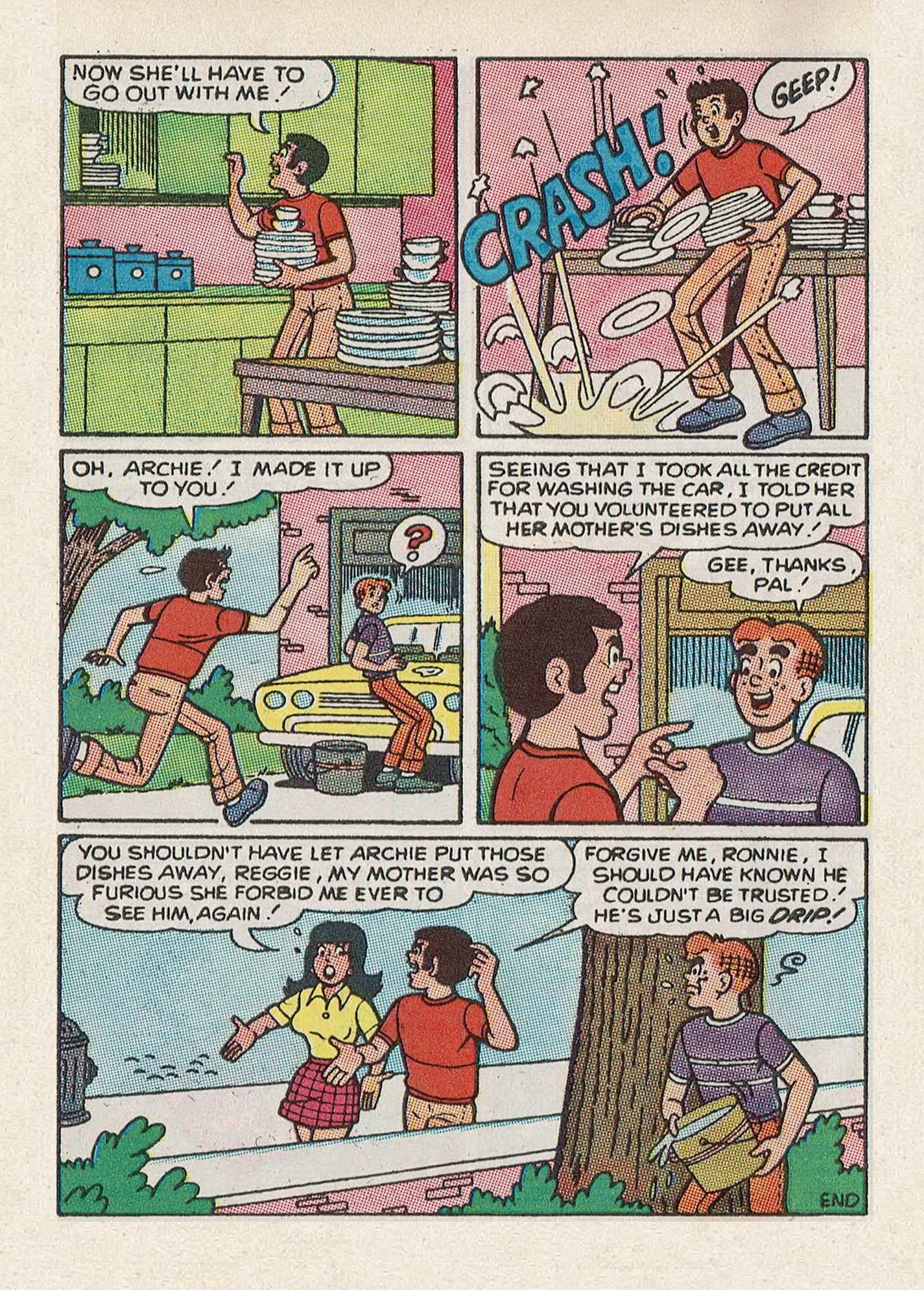 Read online Jughead Jones Comics Digest comic -  Issue #59 - 64