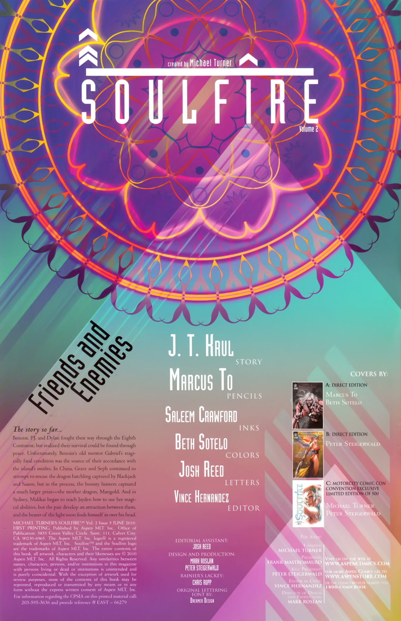 Read online Michael Turner's Soulfire (2009) comic -  Issue #5 - 3