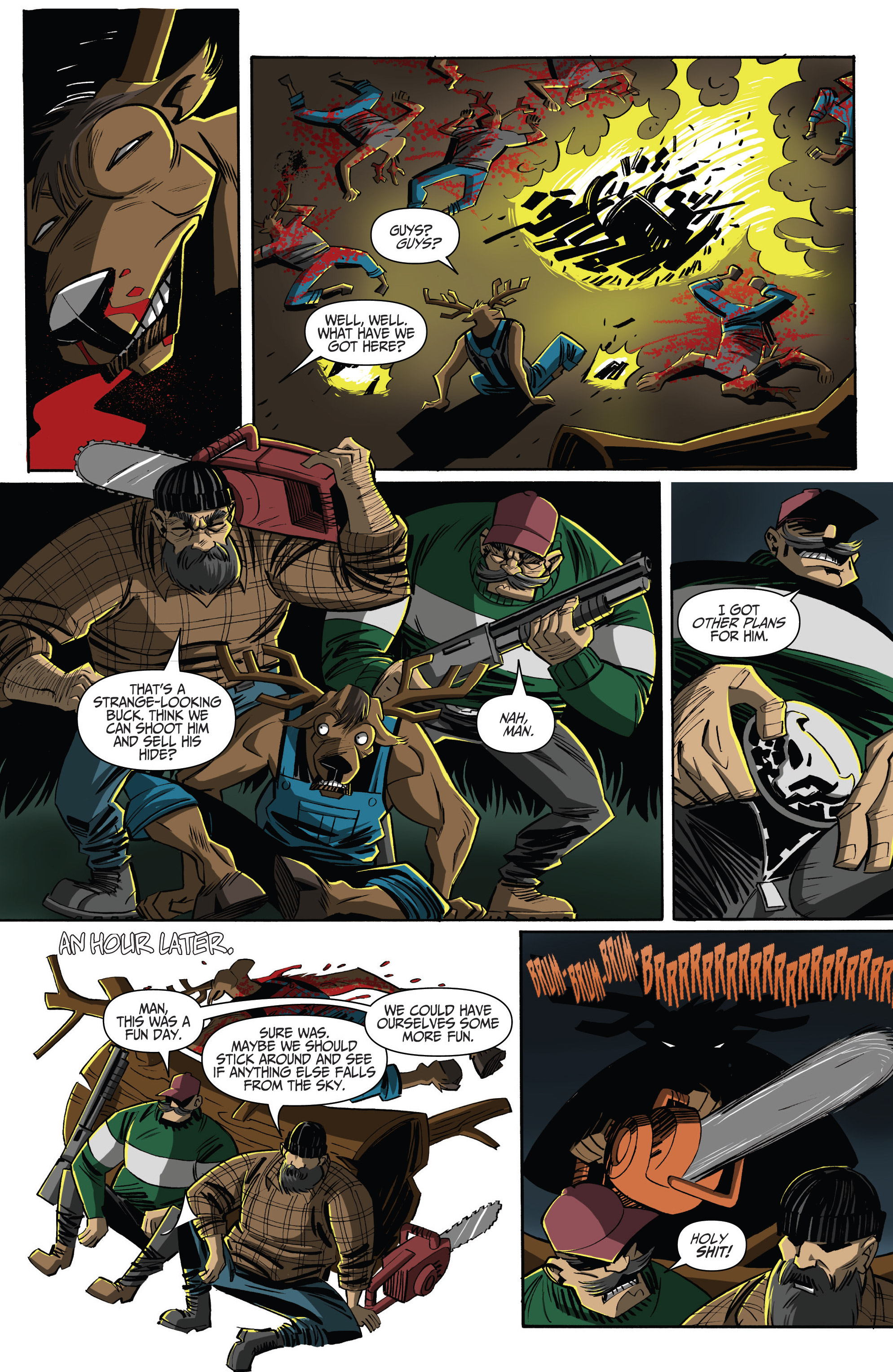 Read online Chainsaw Reindeer comic -  Issue # Full - 9