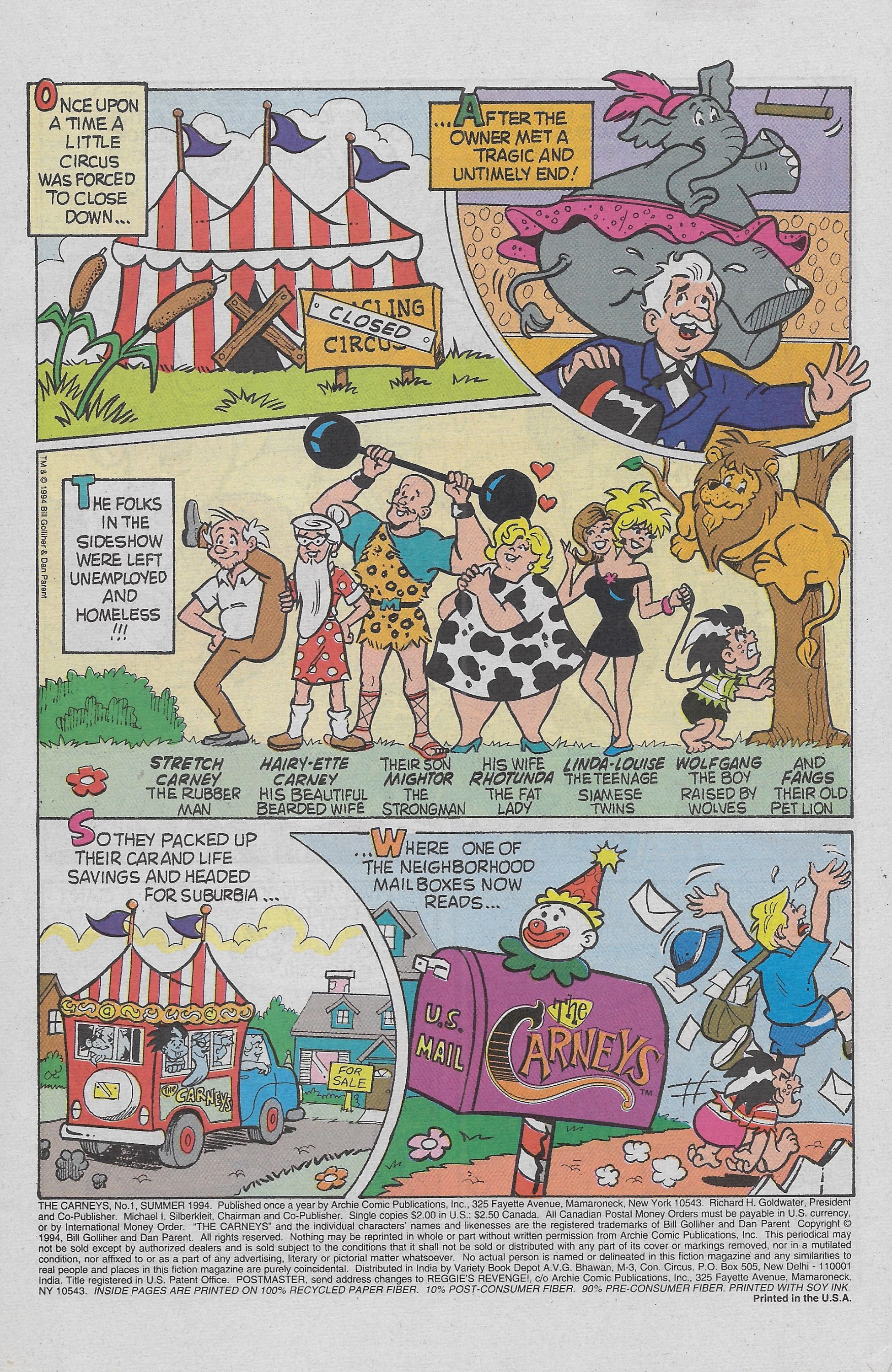 Read online Carneys comic -  Issue # Full - 3