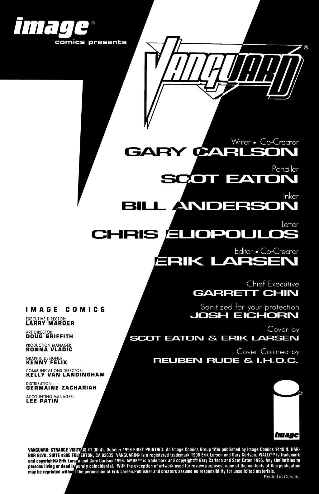Read online Vanguard: Strange Visitors comic -  Issue #1 - 2