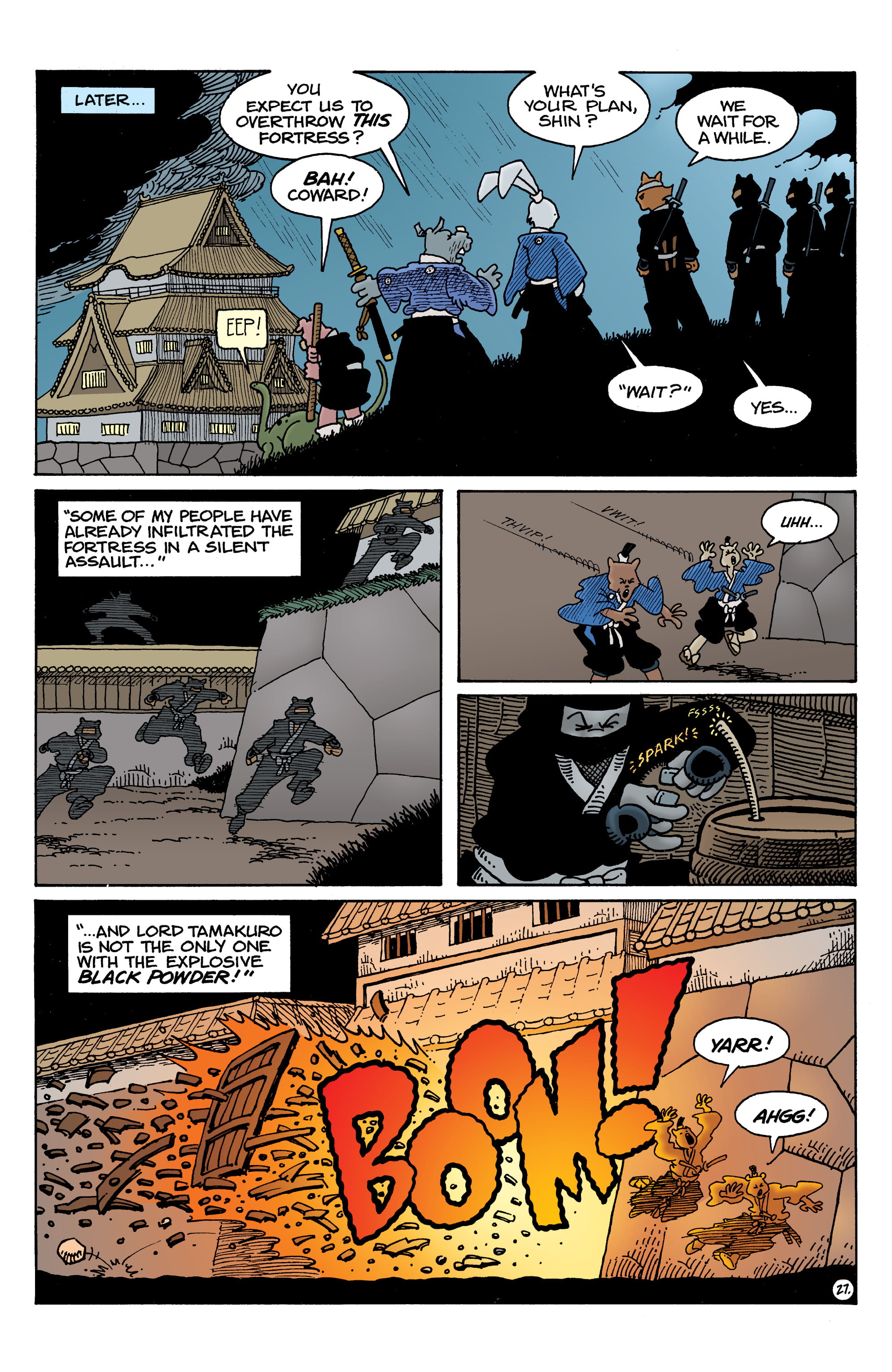 Read online Usagi Yojimbo: The Dragon Bellow Conspiracy comic -  Issue #4 - 29