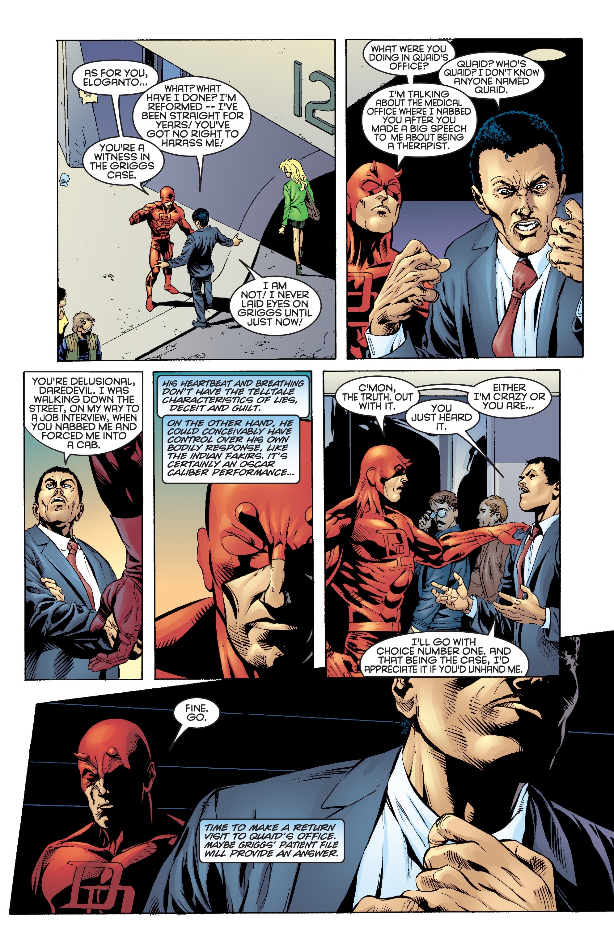 Read online Marvel Knights Daredevil by Bendis, Jenkins, Gale & Mack: Unusual Suspects comic -  Issue # TPB (Part 3) - 57